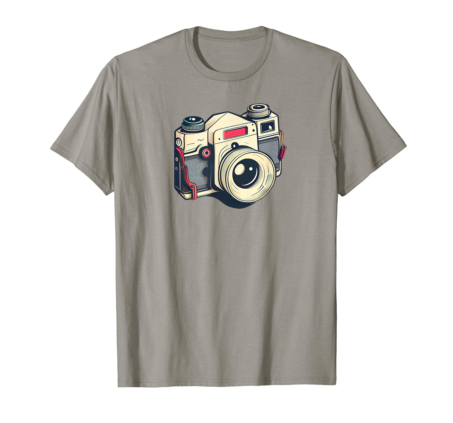 Eighties Vibe Slr Camera Photography T-Shirt - Streetwear Style Unisex - T-Shirt, Sweatshirt, Hoodie
