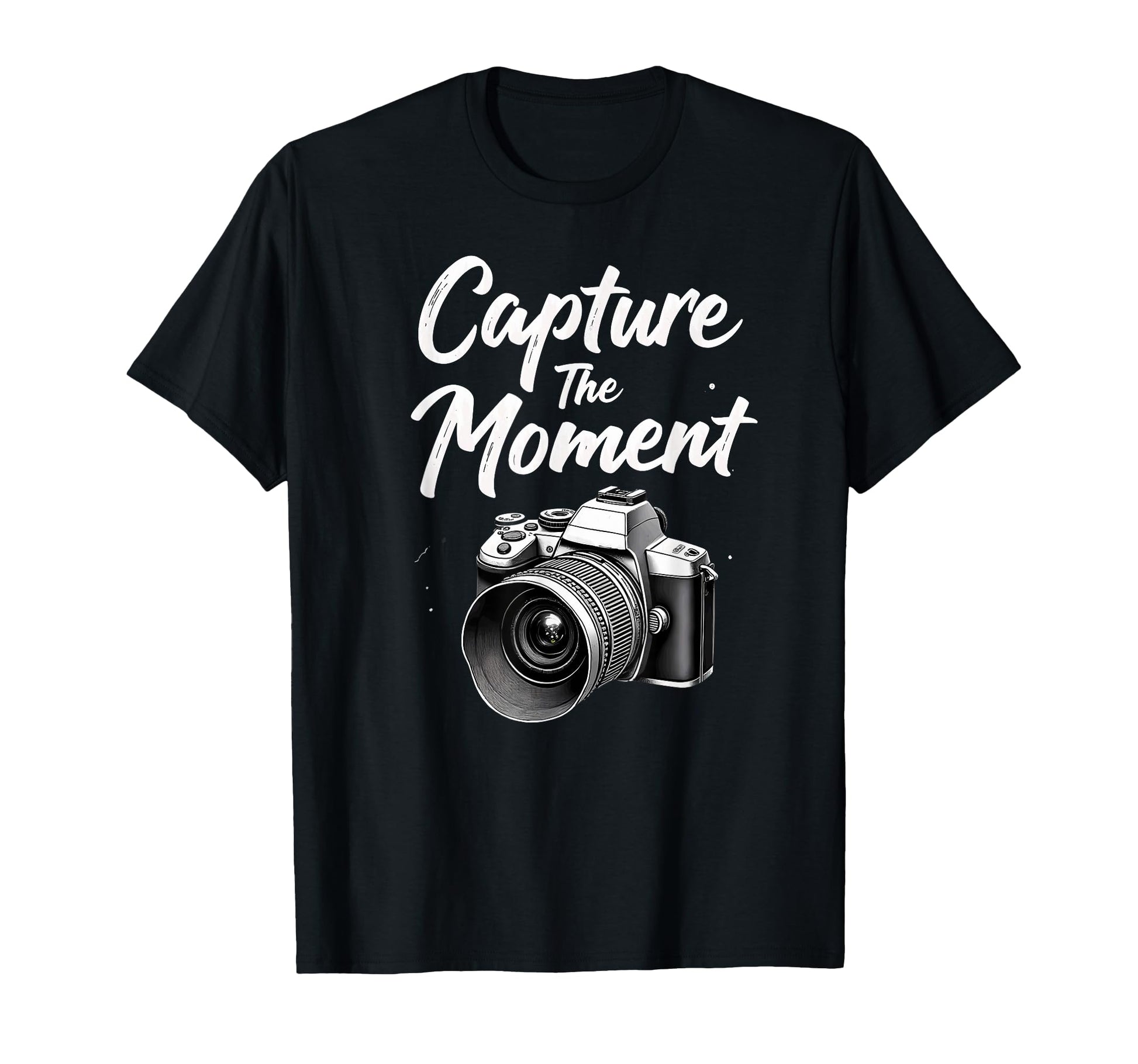 Capture Moment Camera Photography T-Shirt - Unique Graphic Unisex - T-Shirt, Sweatshirt, Hoodie