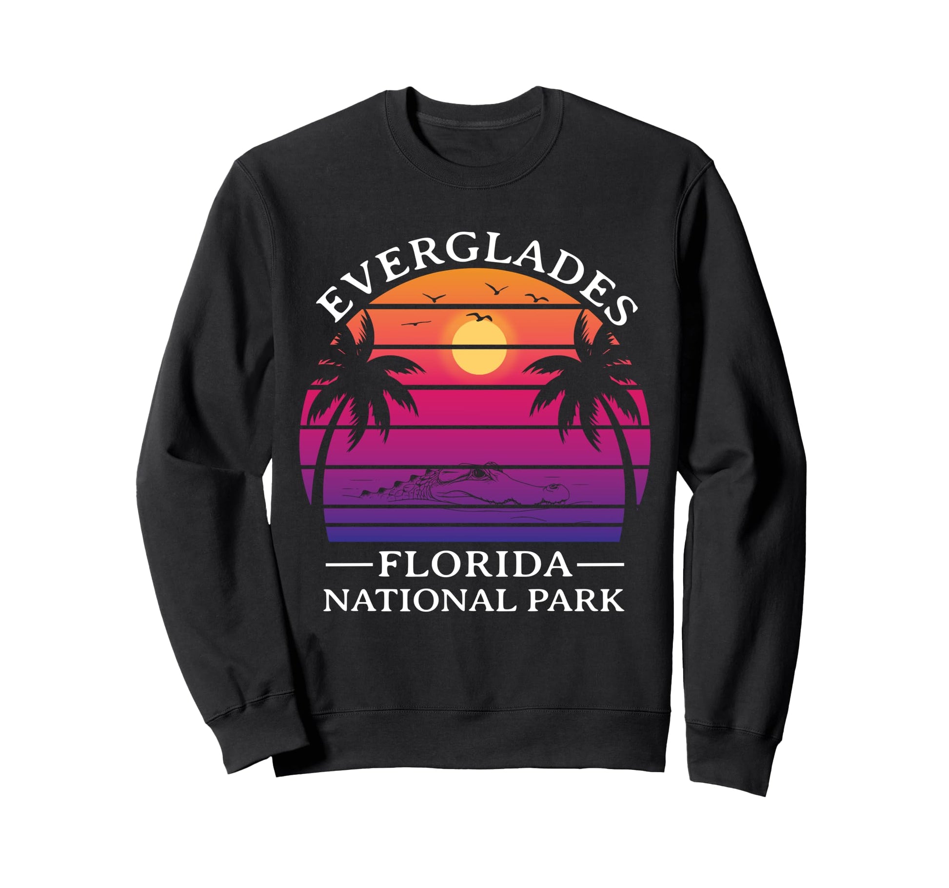 Everglades National Park Alligators Sweatshirt - Novelty Apparel Unisex - T-Shirt, Sweatshirt, Hoodie