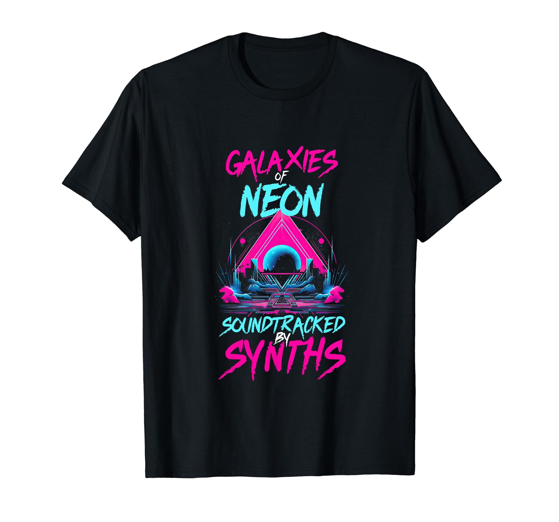Microgenre Eighties Galaxies T-Shirt - Fun Novelty Design Men Women - T-Shirt, Sweatshirt, Hoodie