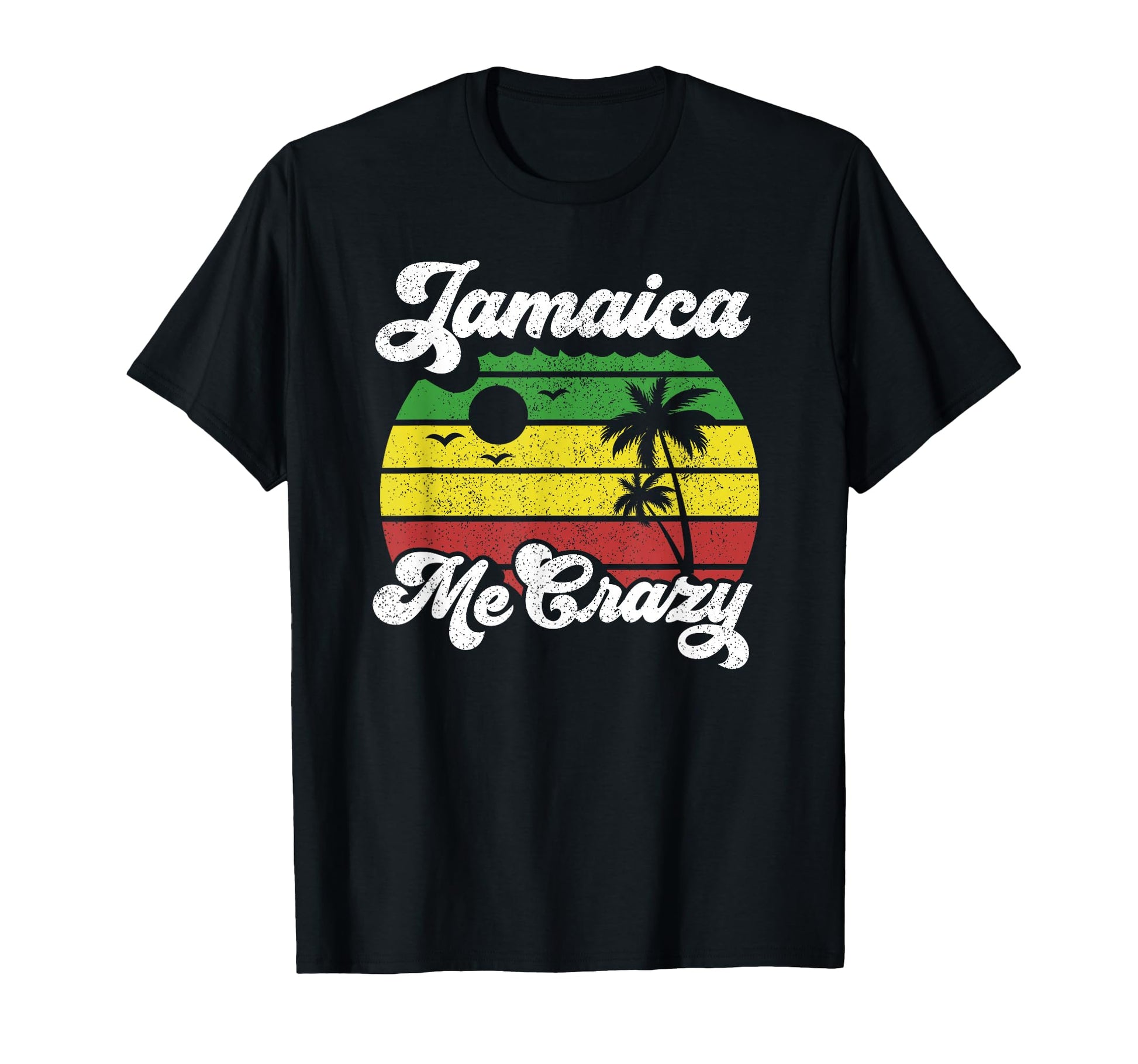 Jamaica Me Crazy Rasta Roots Rock T-Shirt - Streetwear Style for Adults - T-Shirt, Sweatshirt, Hoodie