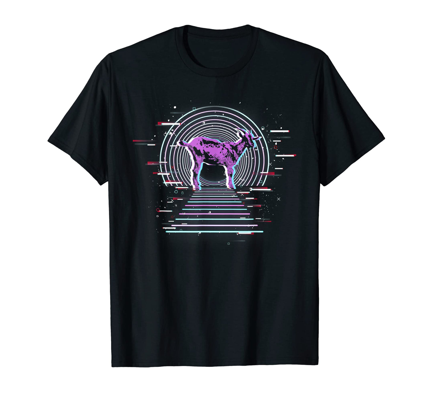 Farm Animal 80S Art Vaporwave Aesthetic T-Shirt - Streetwear Style Unisex - T-Shirt, Sweatshirt, Hoodie