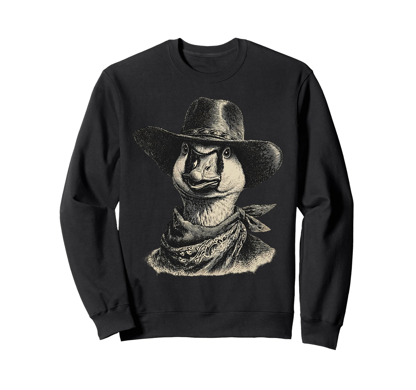 Country Cowboy Goose Rodeo Cowgirl Sweatshirt - Novelty Apparel Men Women - T-Shirt, Sweatshirt, Hoodie