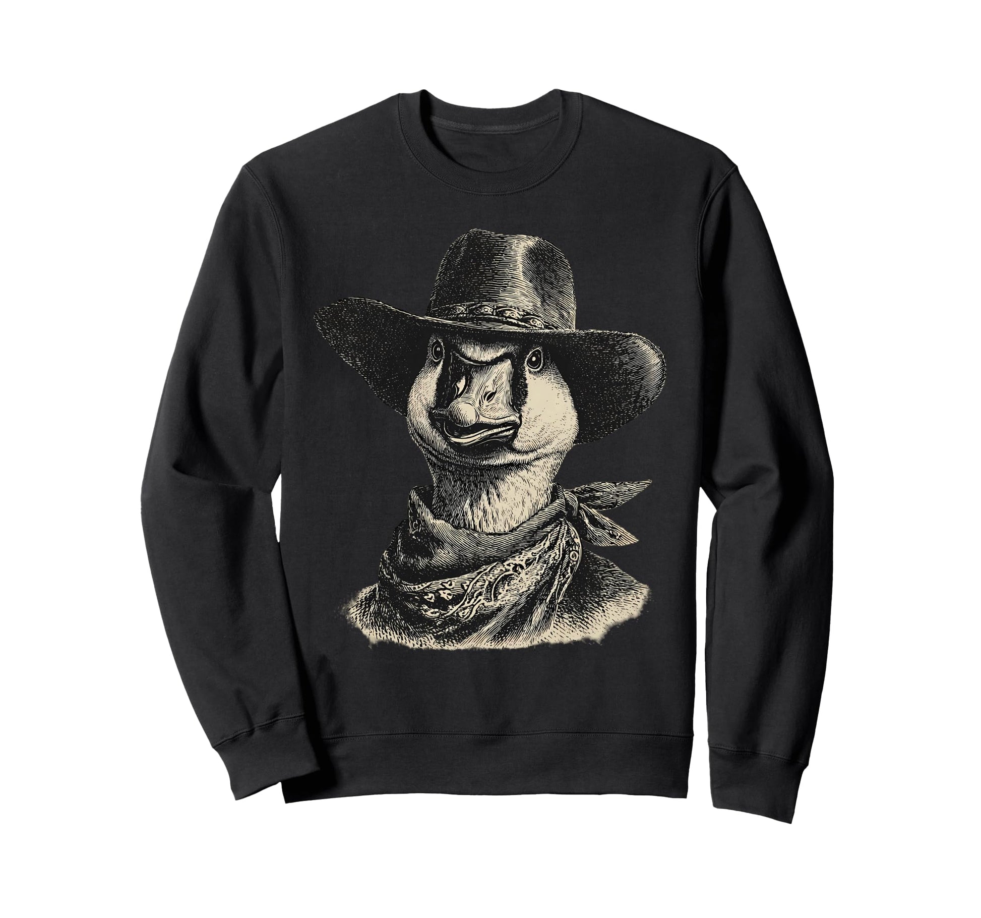 Country Cowboy Goose Rodeo Cowgirl Sweatshirt - Novelty Apparel Men Women - T-Shirt, Sweatshirt, Hoodie