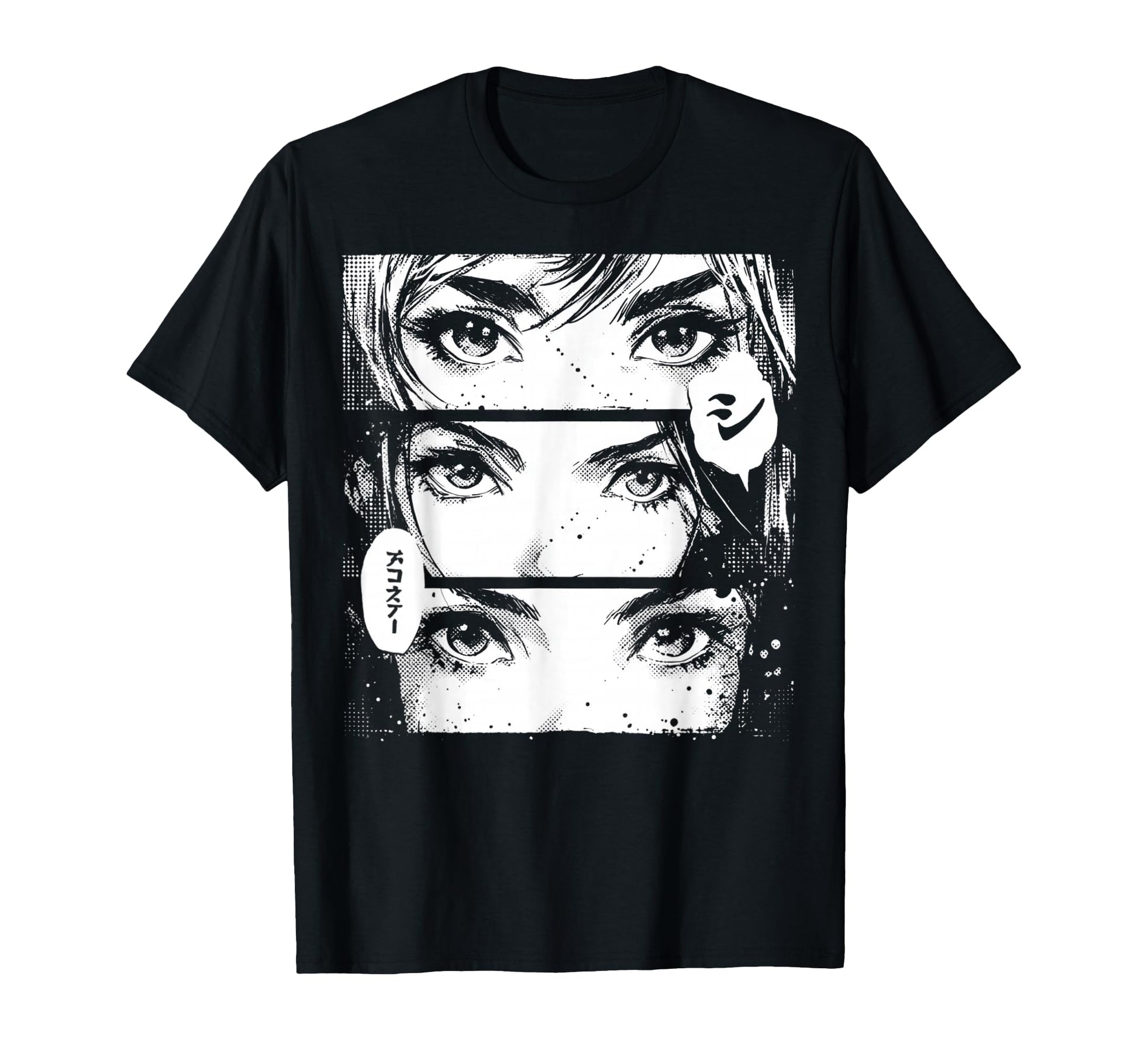 Goth Grunge Demon Anime Waifu Horror T-Shirt - Streetwear Style Men Women - T-Shirt, Sweatshirt, Hoodie