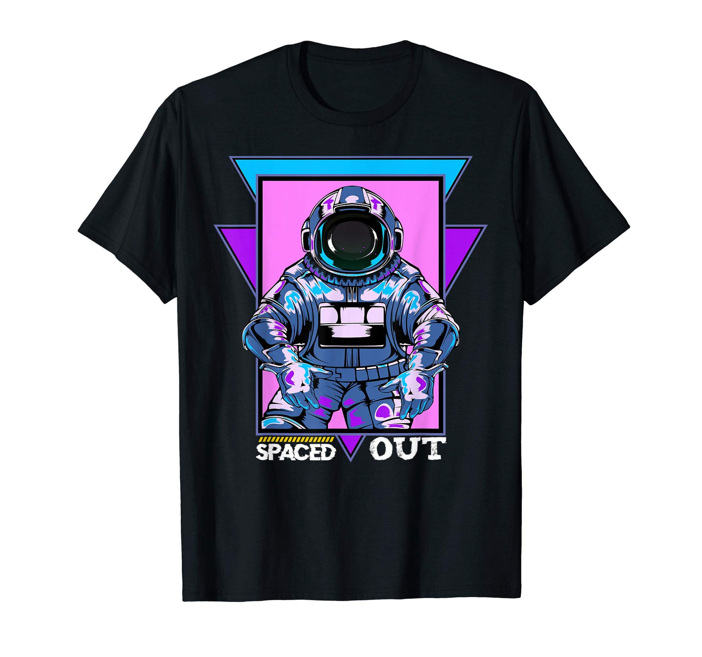 Astronaut Spaced Out Aesthetic T-Shirt - Fun Novelty Design Unisex - T-Shirt, Sweatshirt, Hoodie