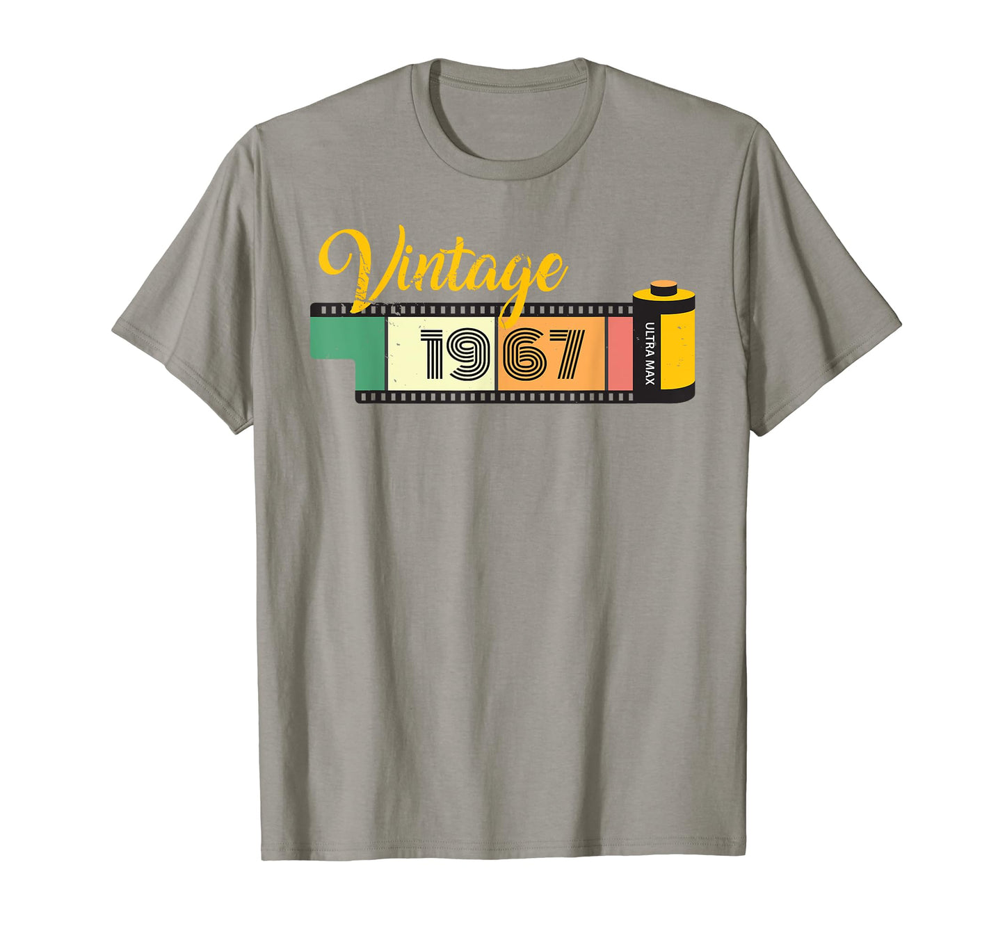 1967 Old Film Camera Lovers 56Th T-Shirt - Fun Novelty Design Men Women - T-Shirt, Sweatshirt, Hoodie