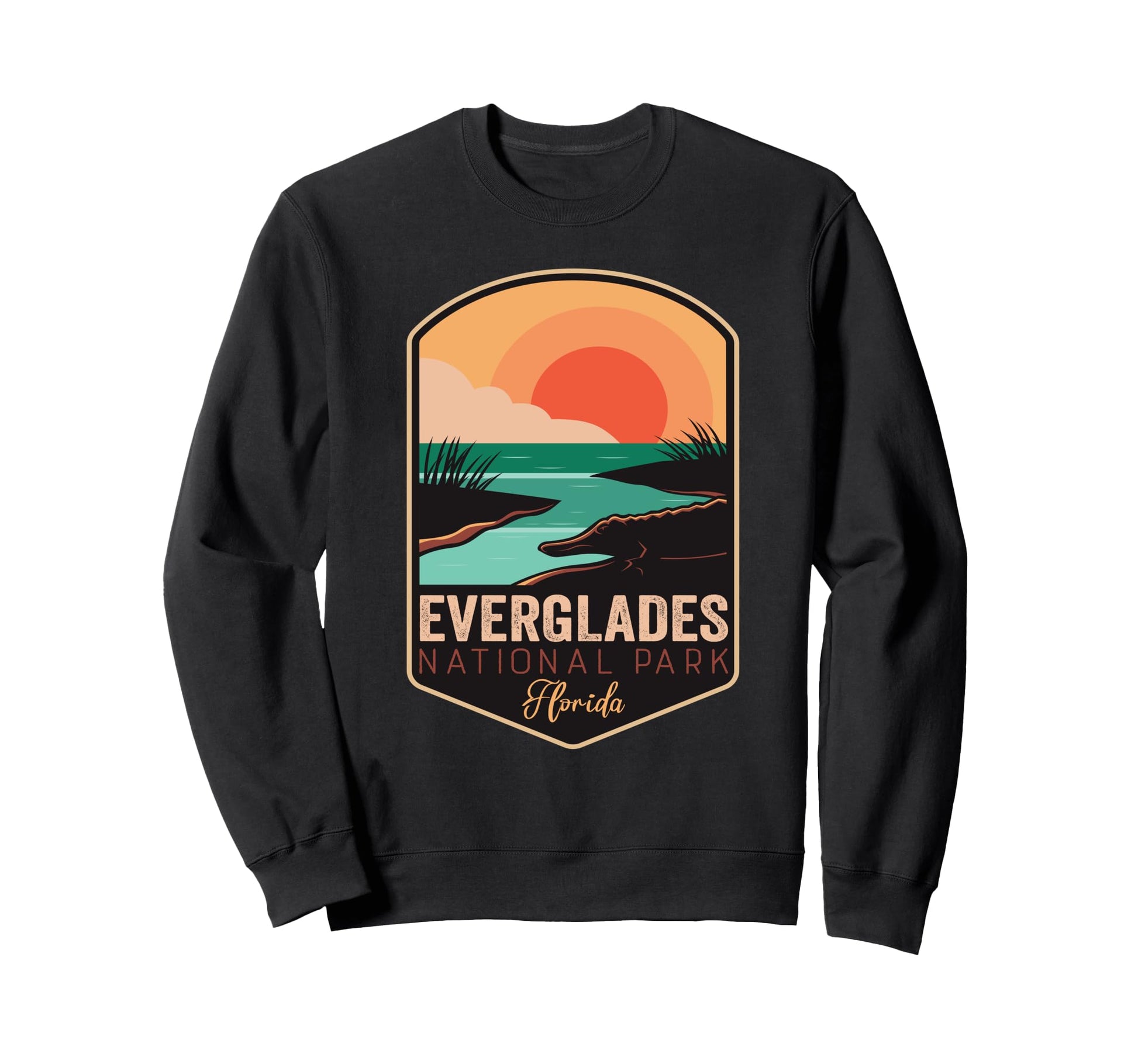 Everglades National Park Sweatshirt - Novelty Apparel for Adults - T-Shirt, Sweatshirt, Hoodie