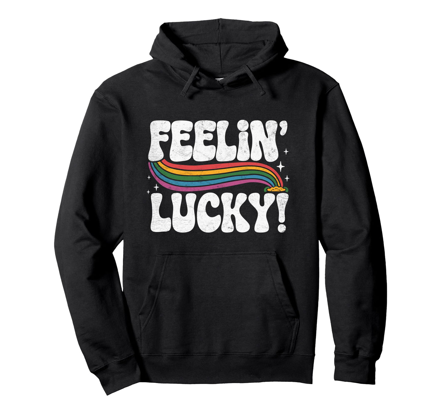 St Patricks Day Lucky Rainbow Parade St Hoodie - Unique Graphic Men Women - T-Shirt, Sweatshirt, Hoodie