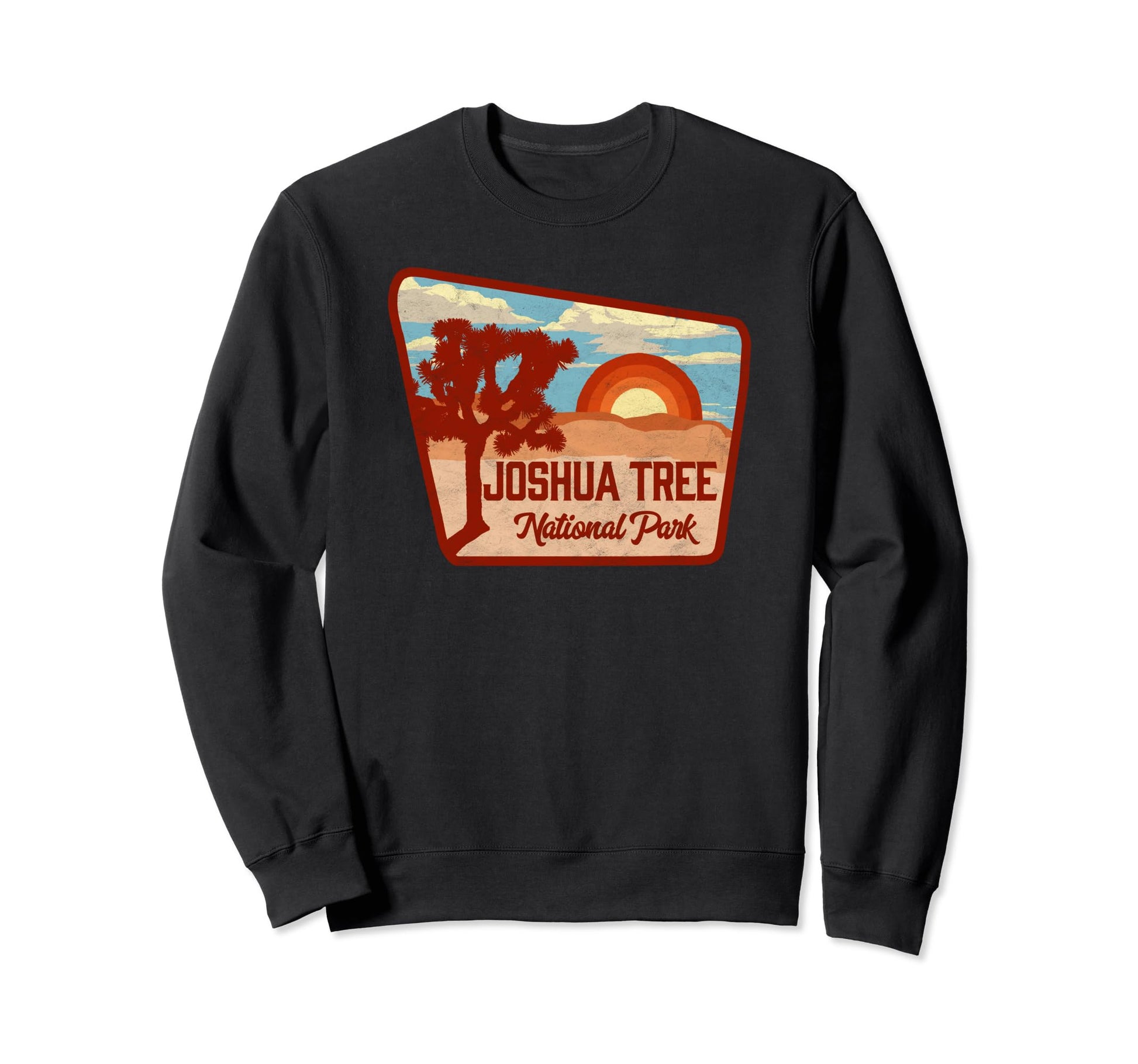 Joshua Tree National Park Sign Sweatshirt - Aesthetic Graphic for Adults - T-Shirt, Sweatshirt, Hoodie