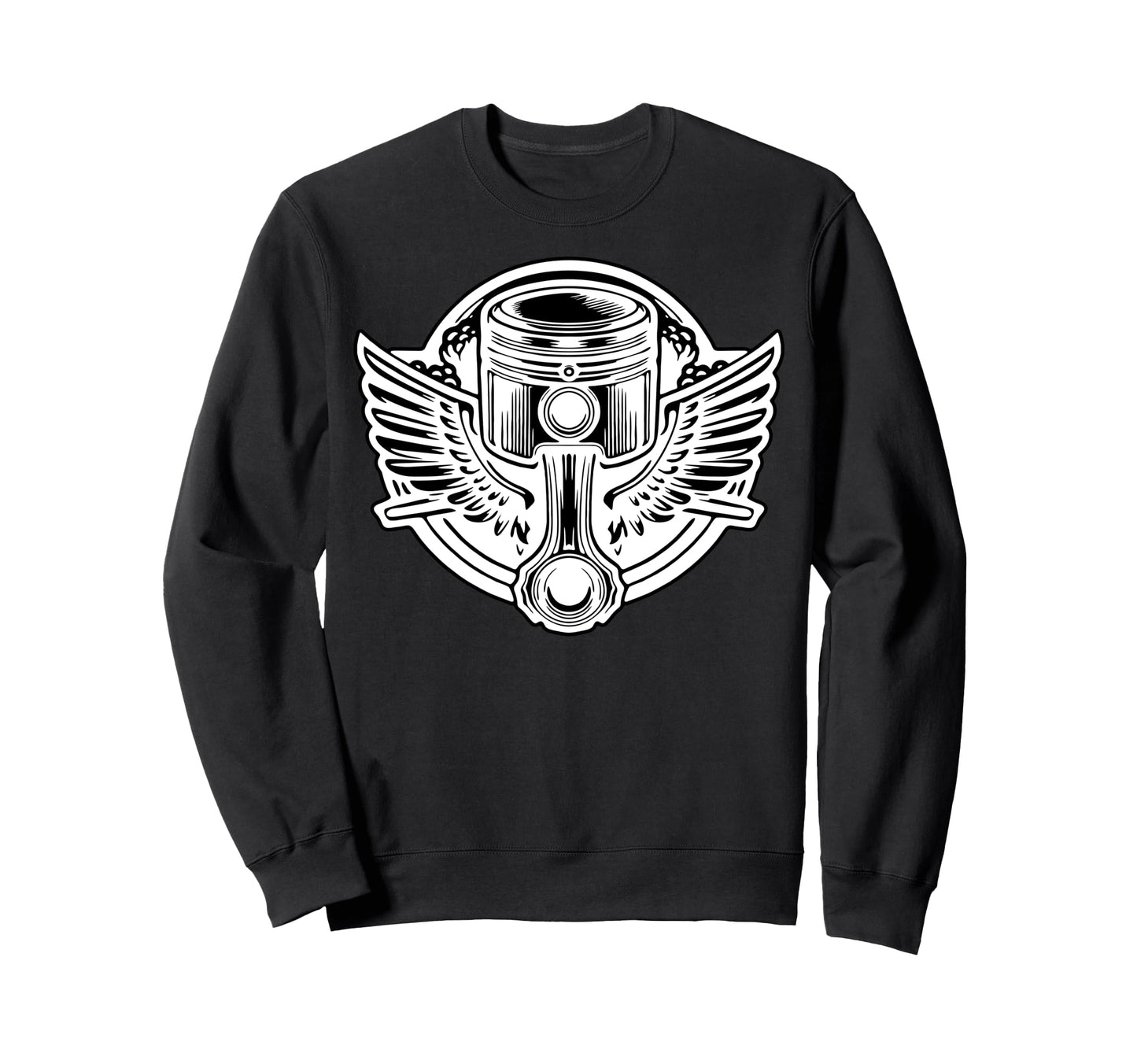 Usa Flag Motorcycle Gift Bikers Sweatshirt - Minimalist Print Men Women - T-Shirt, Sweatshirt, Hoodie