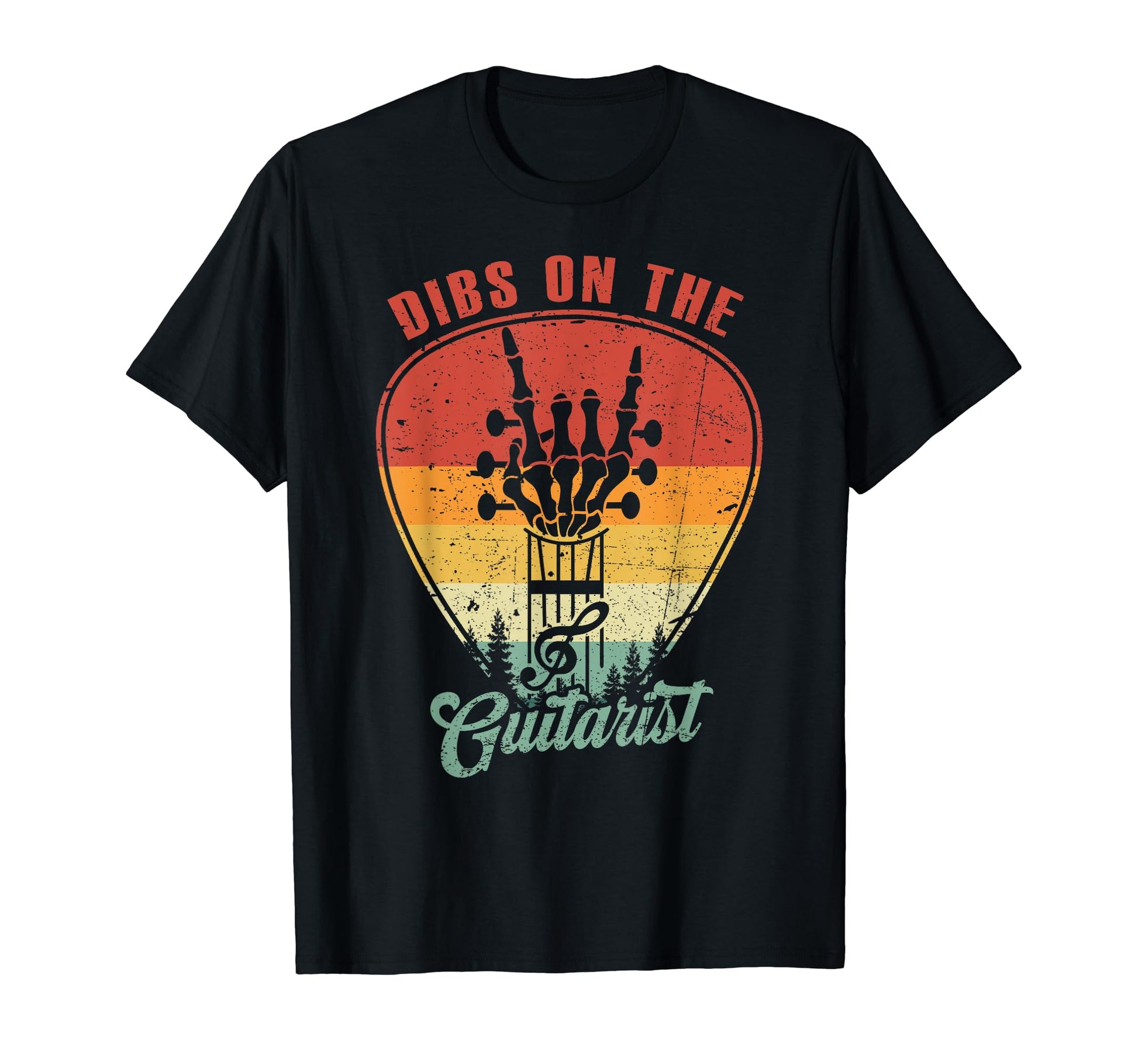 Dibs Guitarist Rock Music Lover Guitar T-Shirt - Fun Novelty Design Unisex - T-Shirt, Sweatshirt, Hoodie