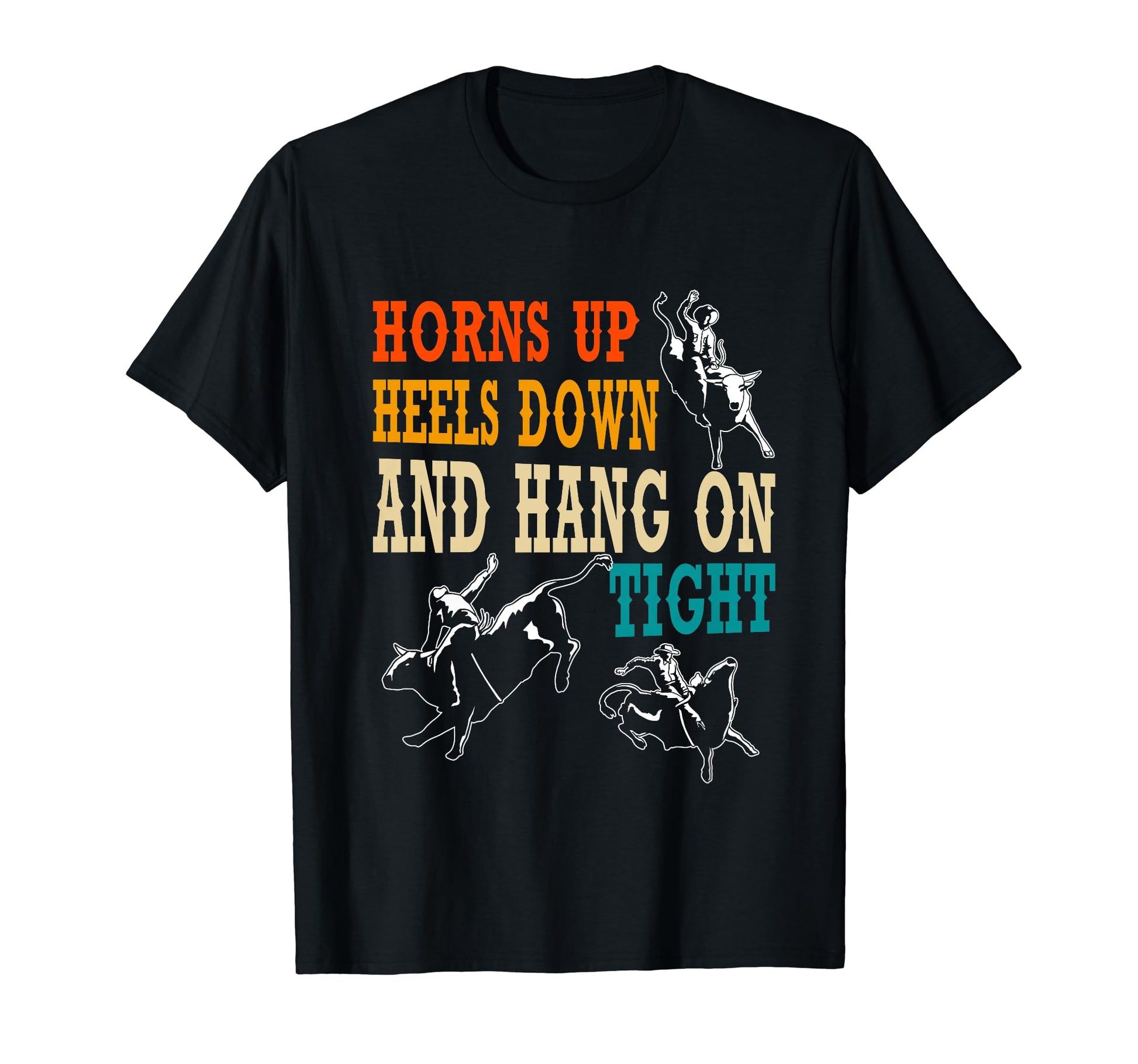 Bull Rider Rodeo Western Cowboy T-Shirt - Casual Everyday Wear for Adults - T-Shirt, Sweatshirt, Hoodie