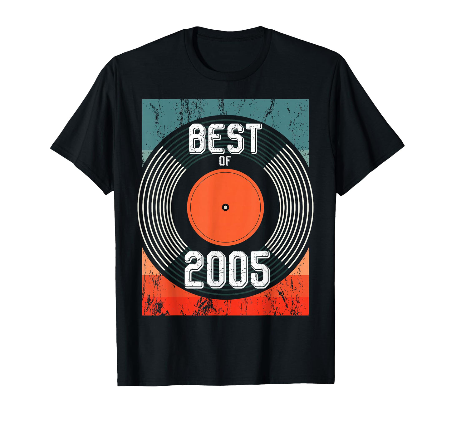 Best 2005 Vinyl Record 21 Birthday T-Shirt - Custom Art Print Unisex - T-Shirt, Sweatshirt, Hoodie