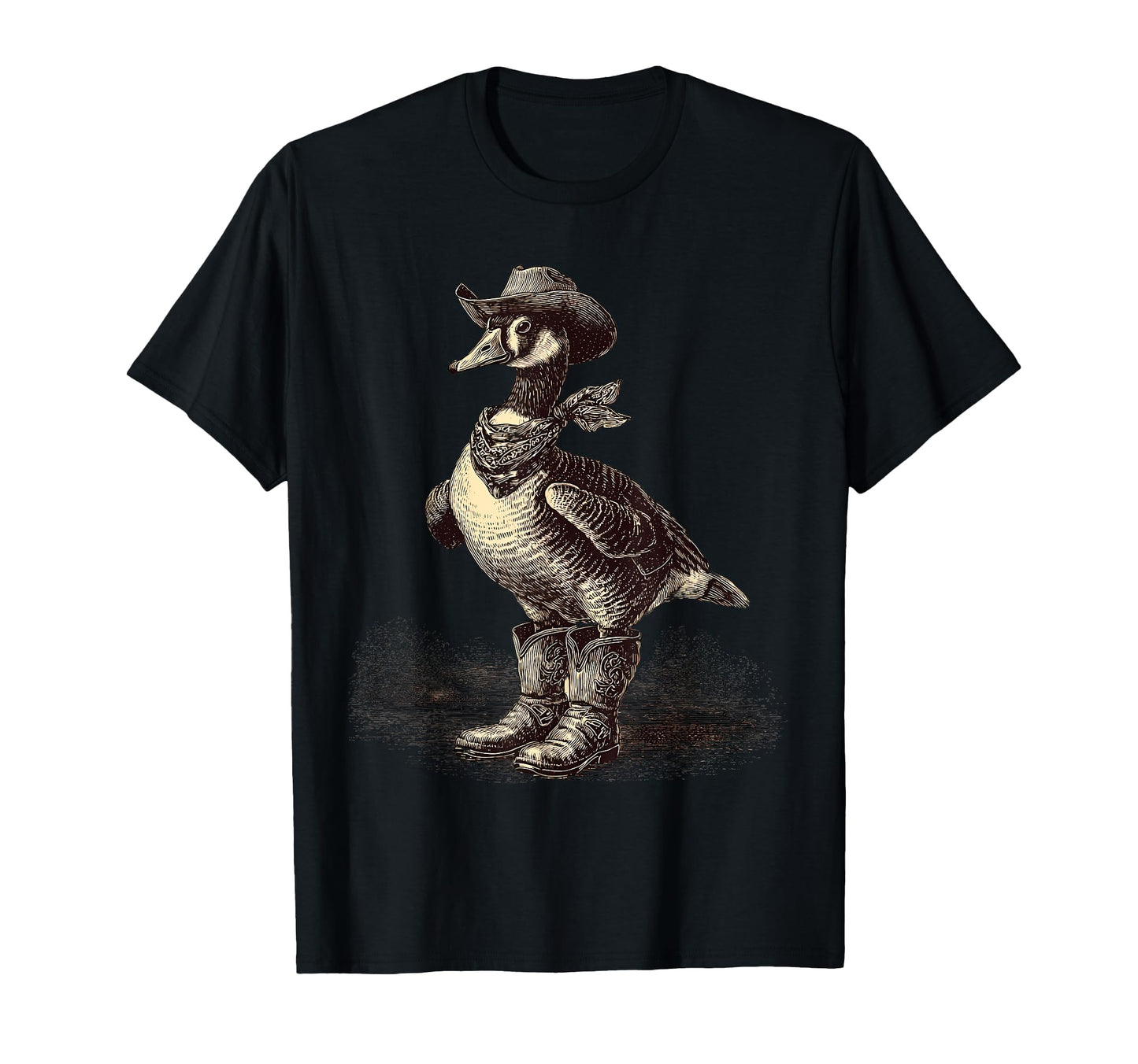 Country Cowboy Goose Rodeo T-Shirt - Casual Everyday Wear Men Women - T-Shirt, Sweatshirt, Hoodie