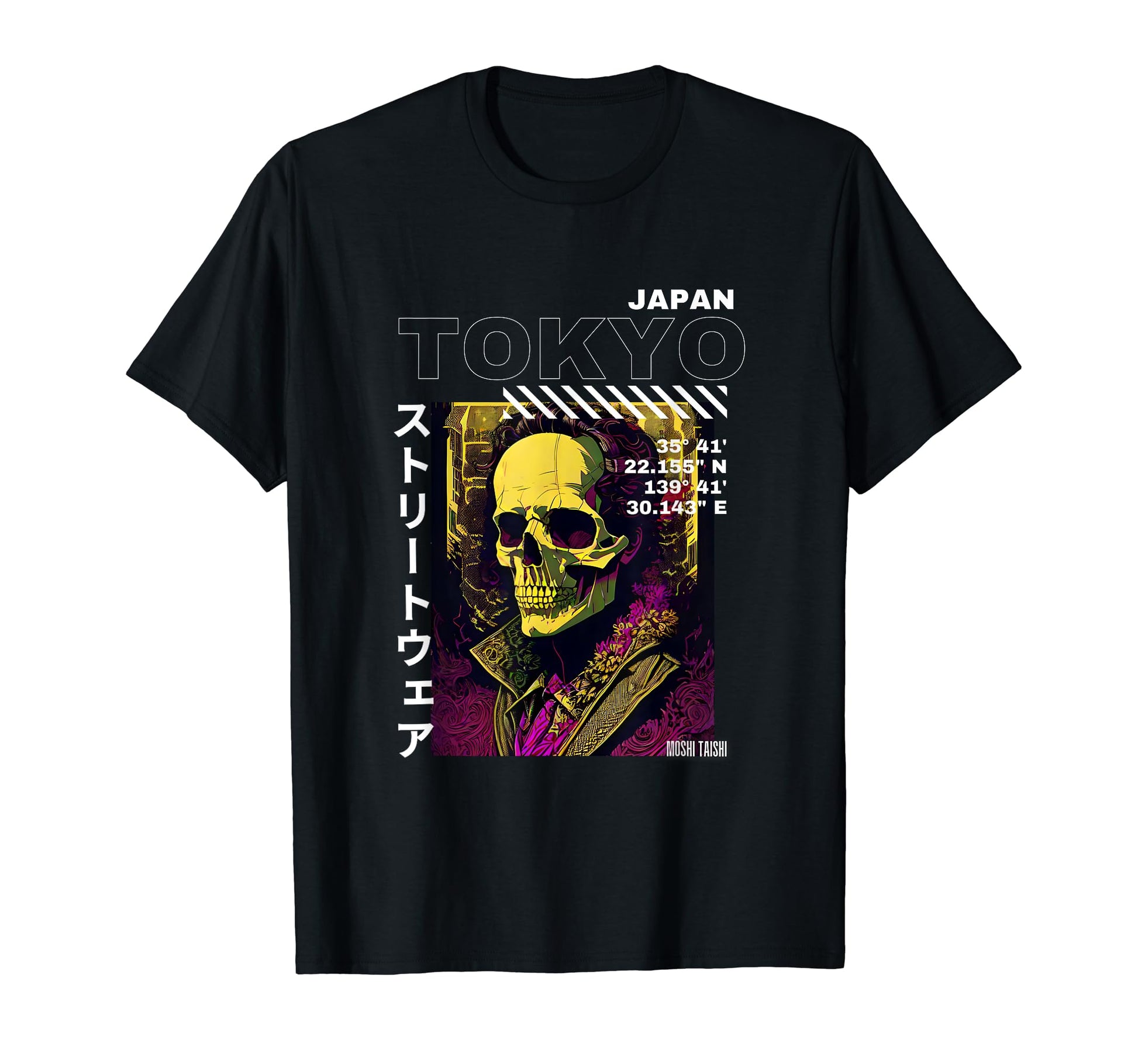 Japanese Streetwear Vaporwave T-Shirt - Fun Novelty Design for Adults - T-Shirt, Sweatshirt, Hoodie