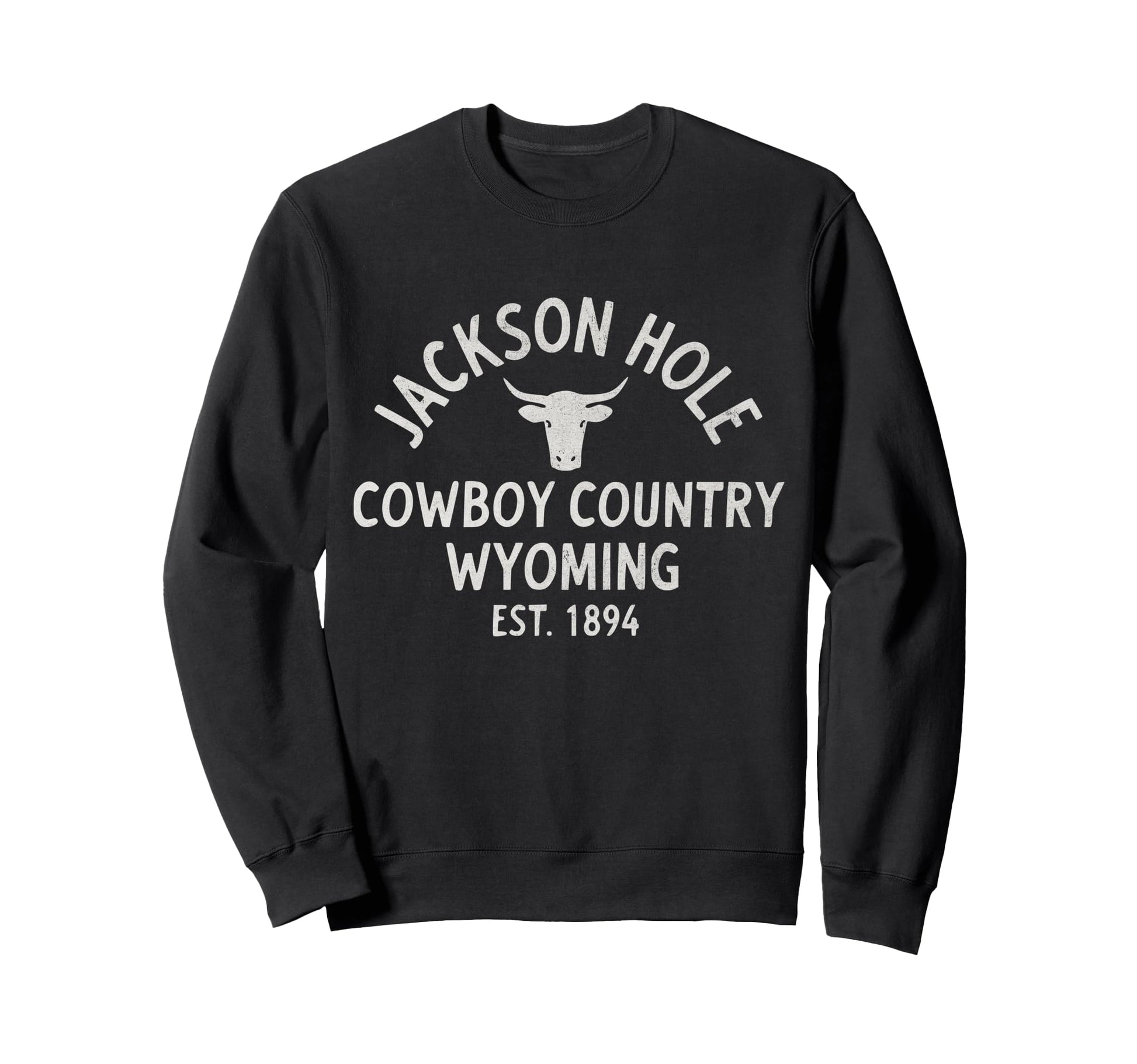 Jackson Hole Cowboy Country Wyoming Sweatshirt - Unique Graphic for Adults - T-Shirt, Sweatshirt, Hoodie