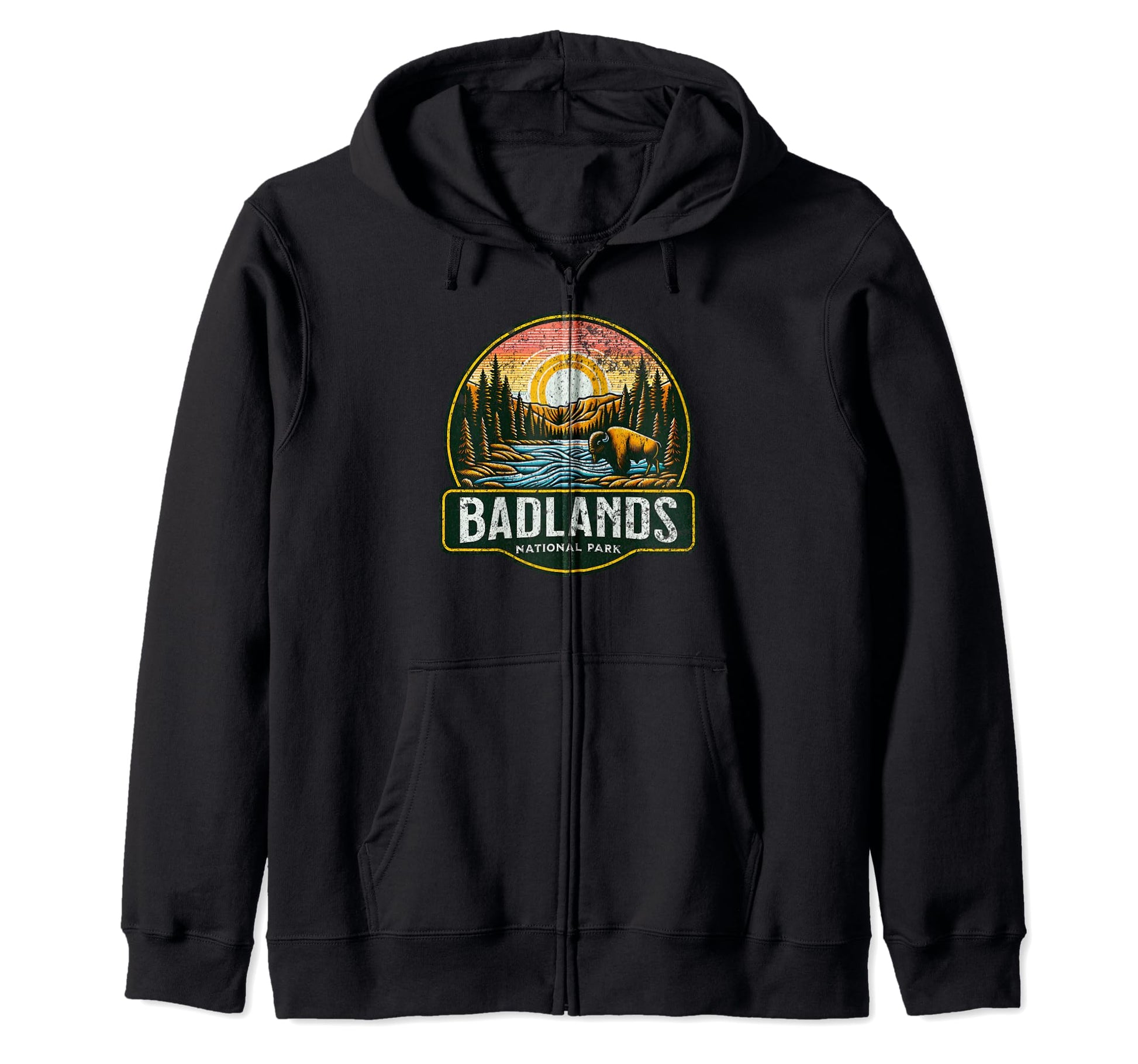Badlands National Park South Dakota Sweatshirt - Aesthetic Graphic Unisex - T-Shirt, Sweatshirt, Hoodie