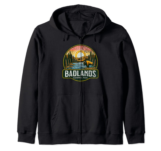 Badlands National Park South Dakota Sweatshirt - Aesthetic Graphic Unisex - T-Shirt, Sweatshirt, Hoodie