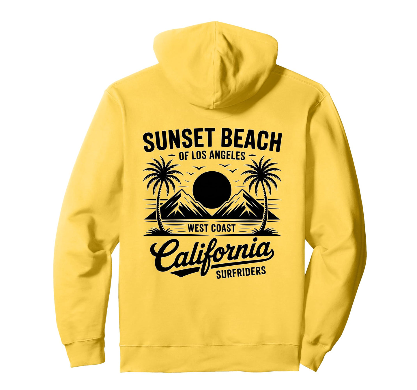 Beach Ocean West Coast Summer Vibes Hoodie - Trendy Graphic for Adults - T-Shirt, Sweatshirt, Hoodie