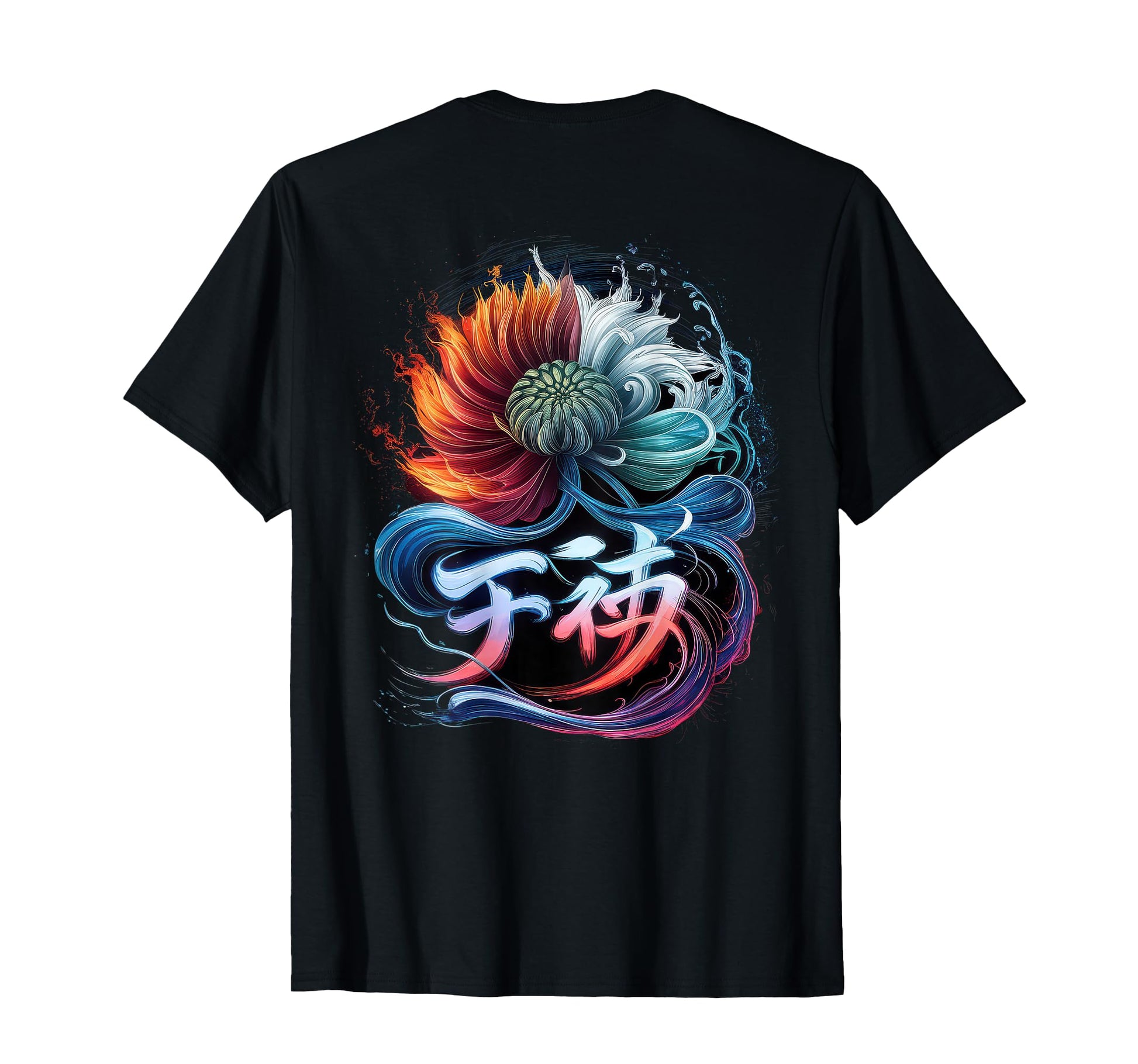 Japanese Aesthetic Streetwear Backprint T-Shirt - Graphic Print Men Women - T-Shirt, Sweatshirt, Hoodie