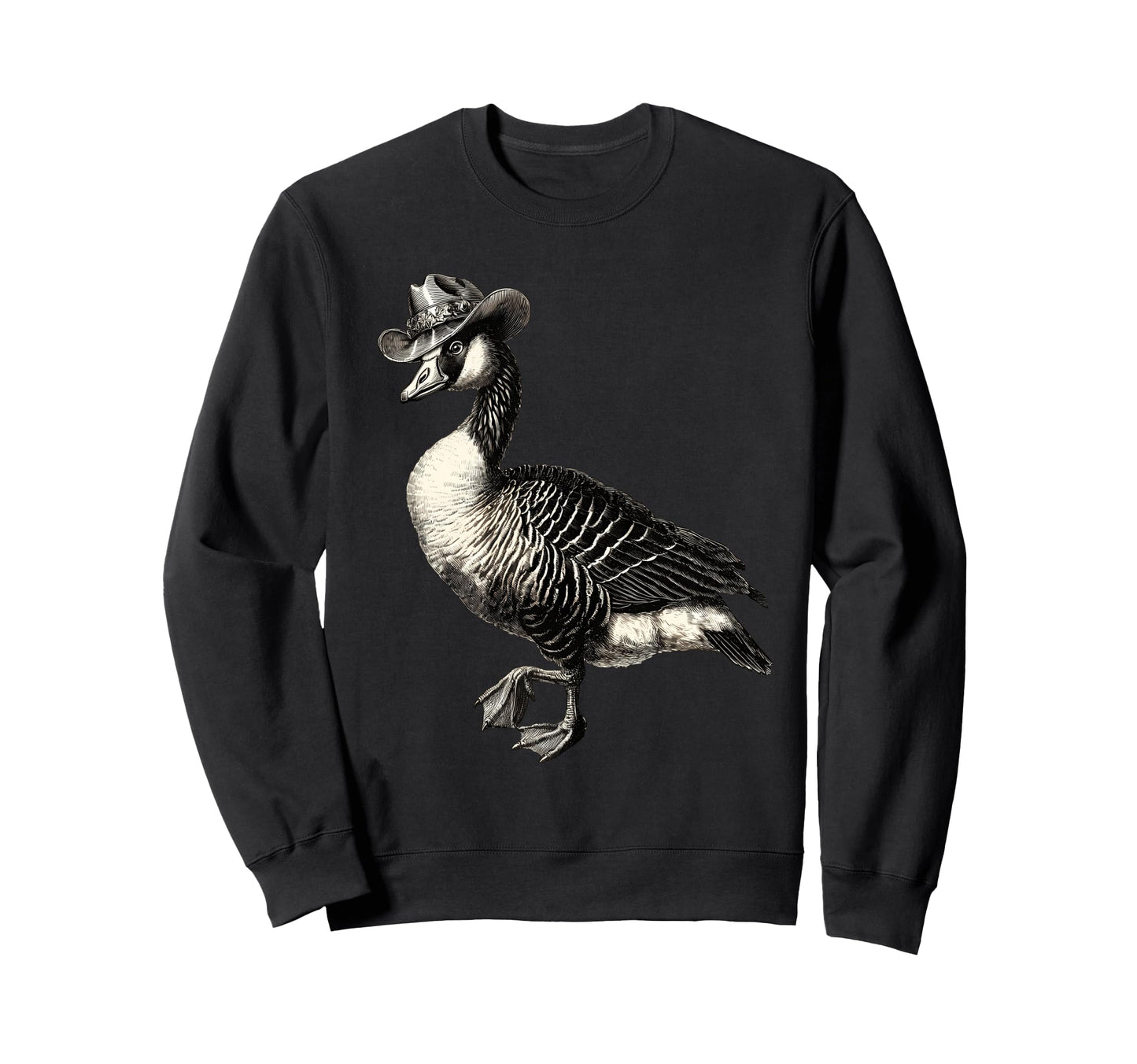 Country Cowboy Goose Rodeo Cowgirl Sweatshirt - Aesthetic Graphic Unisex - T-Shirt, Sweatshirt, Hoodie