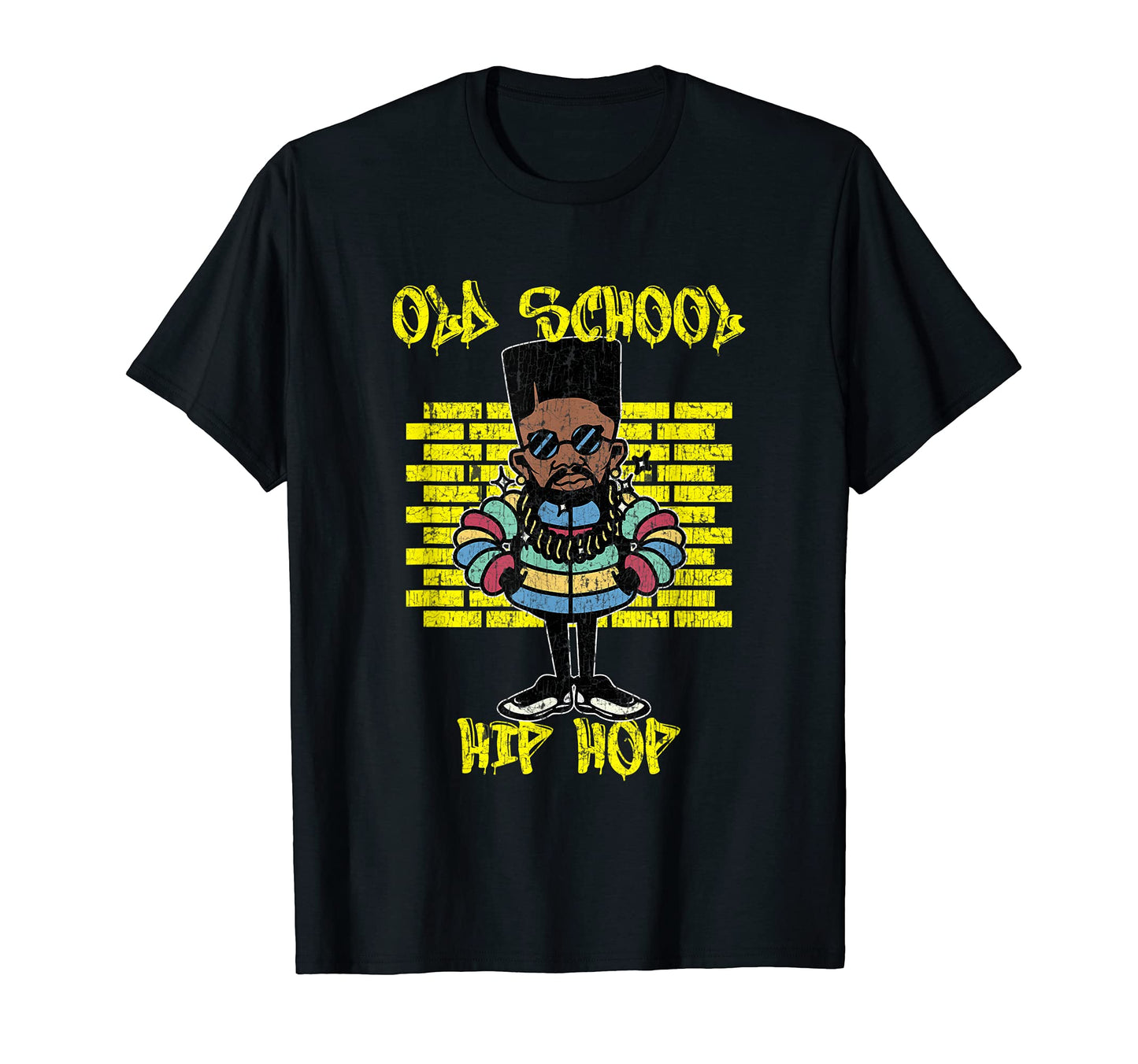 Old School Hip Hop 80S And 90S T-Shirt - Novelty Apparel Unisex - T-Shirt, Sweatshirt, Hoodie