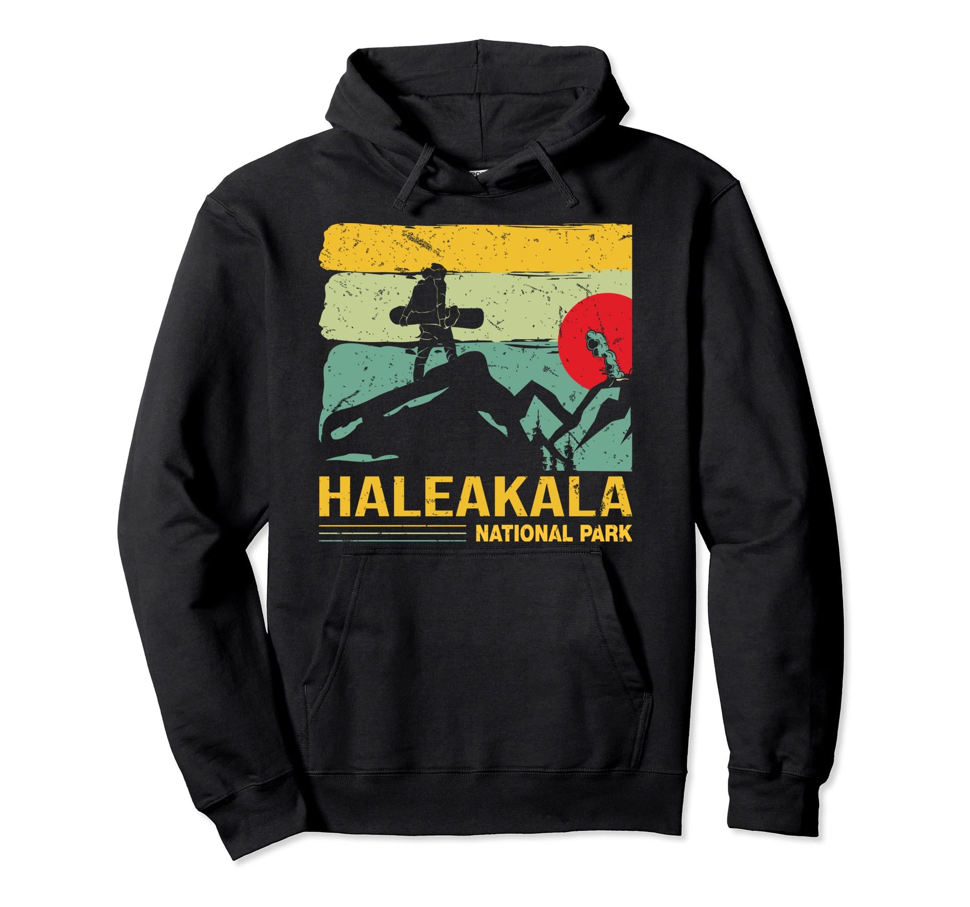 Hawaii Maui Snowboard Haleakala National Hoodie - Aesthetic Graphic Unisex - T-Shirt, Sweatshirt, Hoodie