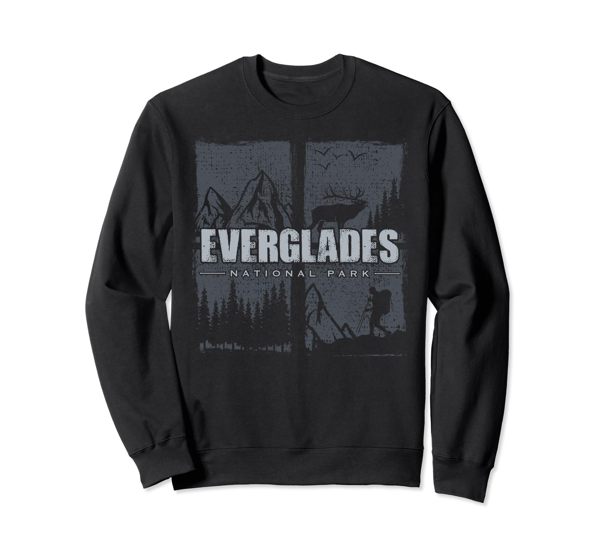 Everglades National Park Us Everglades Sweatshirt - Unique Graphic Unisex - T-Shirt, Sweatshirt, Hoodie