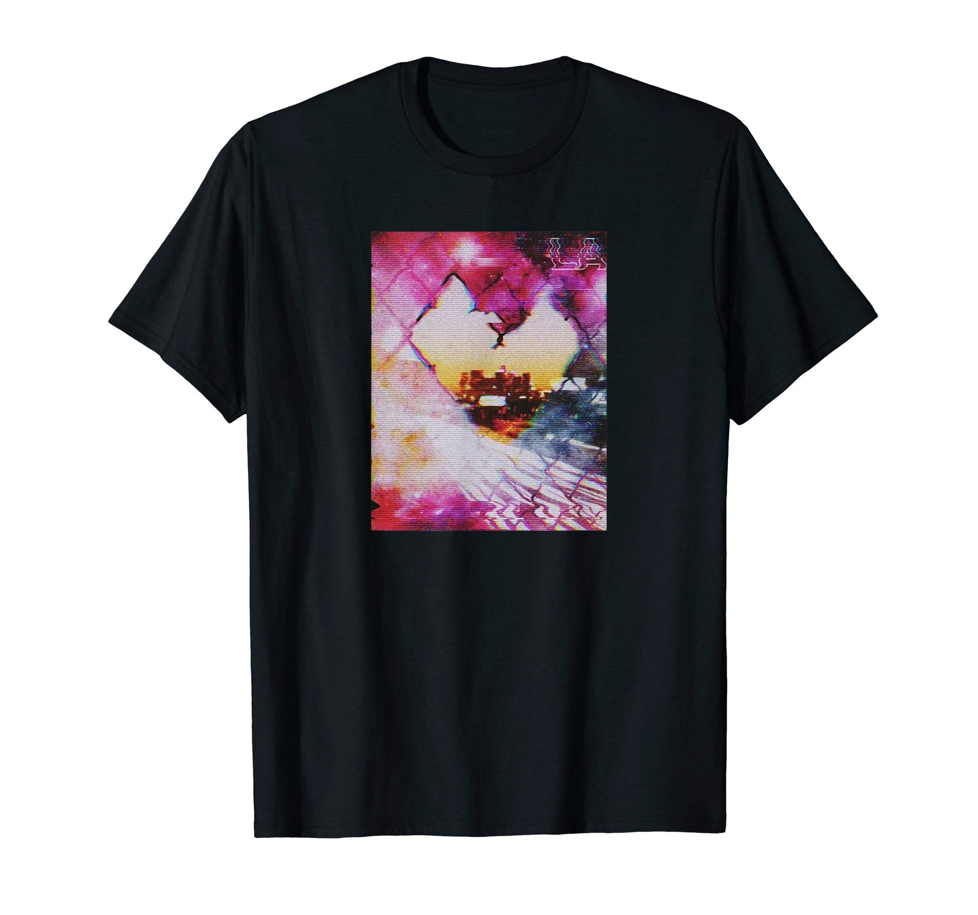 Fenced Love Los Angeles Vaporwave T-Shirt - Custom Art Print Unisex - T-Shirt, Sweatshirt, Hoodie