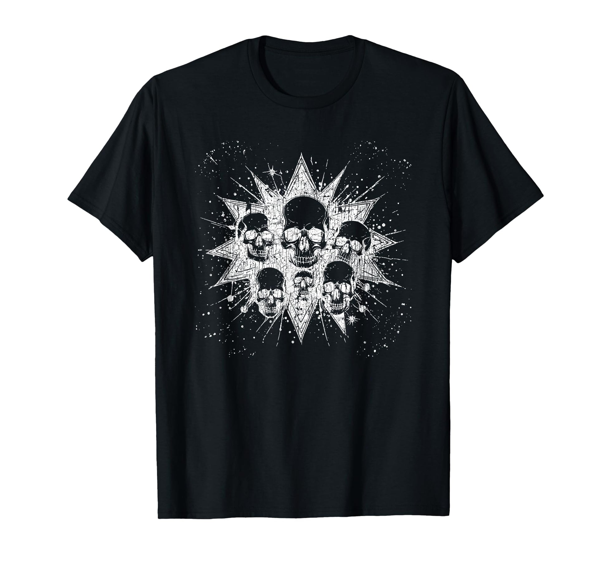 Grunge 90S Skulls Skeletons Skather T-Shirt - Aesthetic Graphic Men Women - T-Shirt, Sweatshirt, Hoodie
