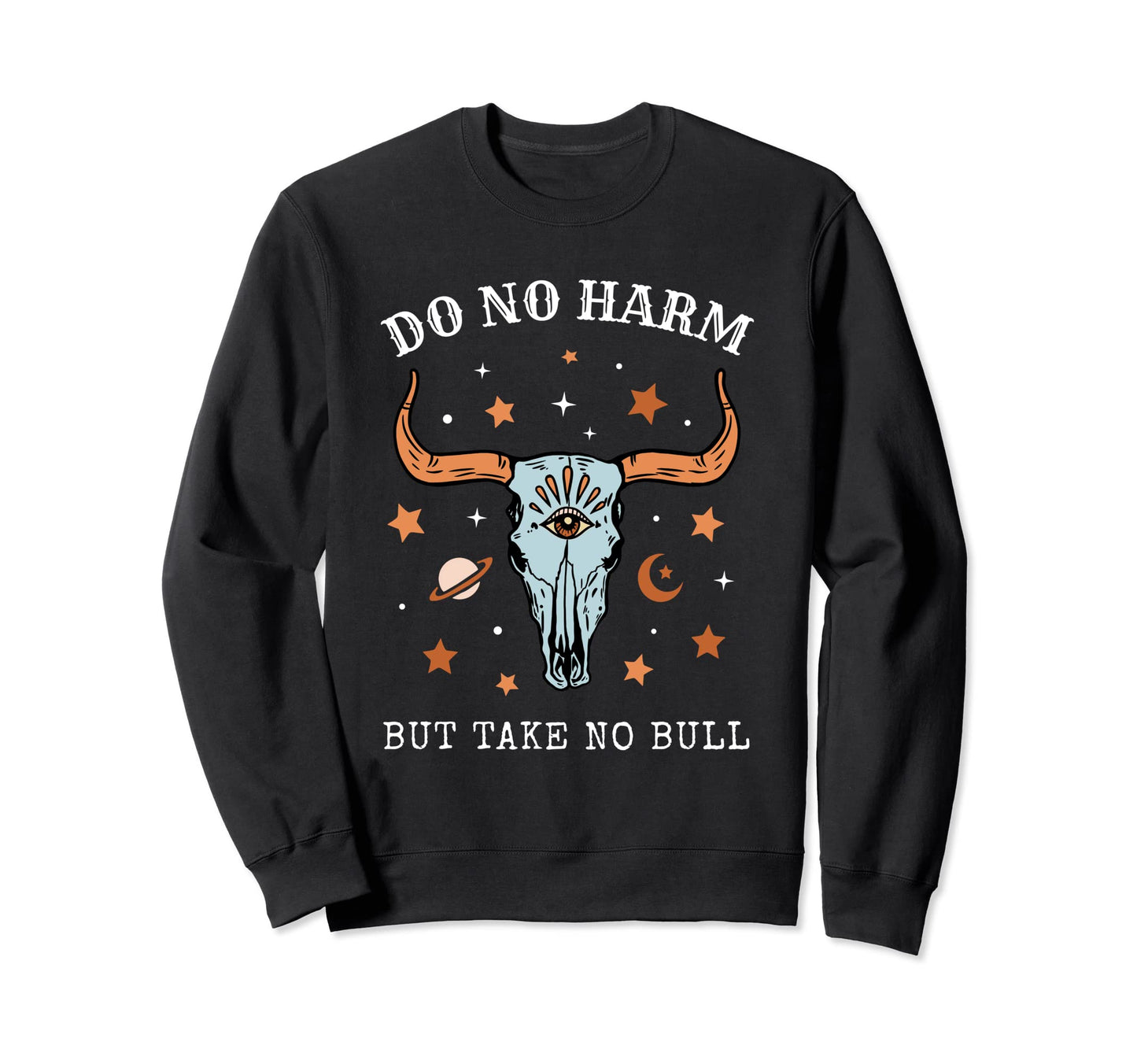 Rodeo Howdy Western Bull Cowboy Sweatshirt - Aesthetic Graphic for Adults - T-Shirt, Sweatshirt, Hoodie