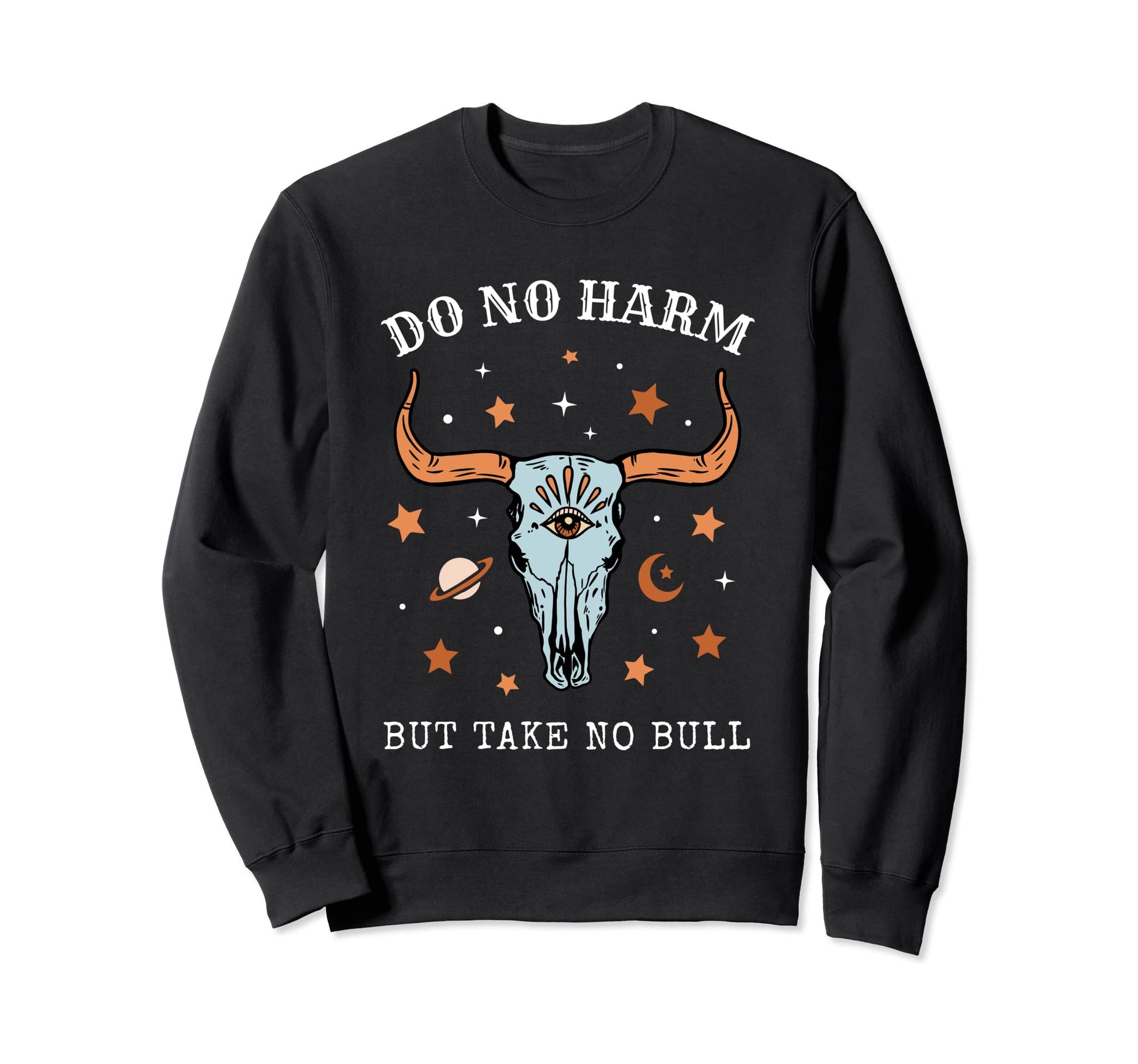 Rodeo Howdy Western Bull Cowboy Sweatshirt - Aesthetic Graphic for Adults - T-Shirt, Sweatshirt, Hoodie