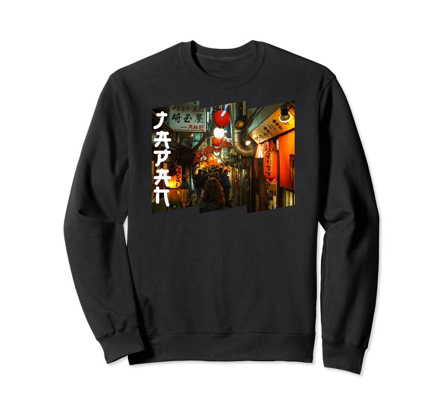 Aesthetic Tokyo Street Art Sweatshirt - Streetwear Style for Adults - T-Shirt, Sweatshirt, Hoodie