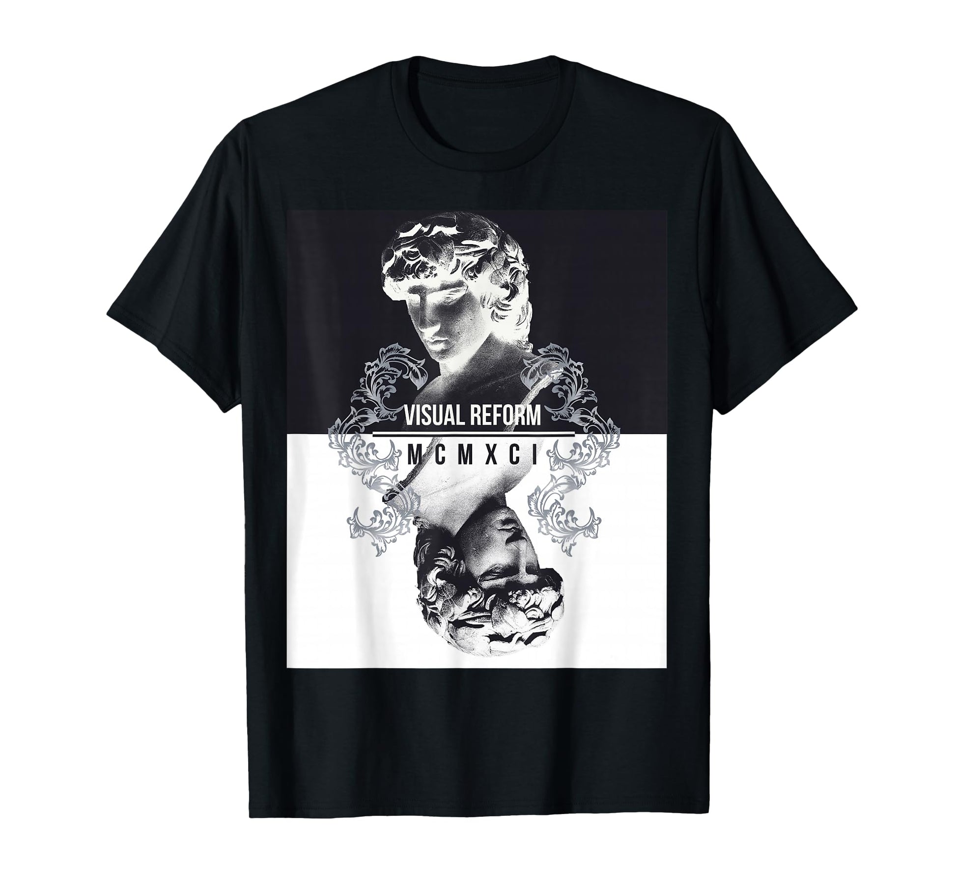 Vaporwave Aesthetic 80S 90S Statue T-Shirt - Unique Graphic for Adults - T-Shirt, Sweatshirt, Hoodie
