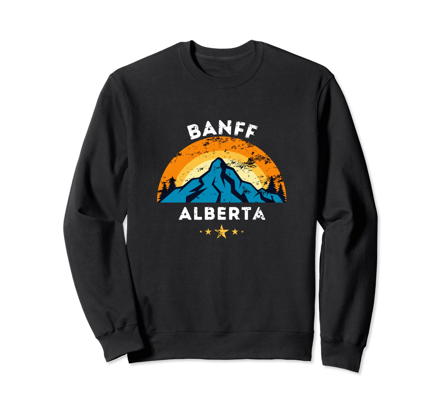 Banff Alberta Canada National Park Sweatshirt - Unique Graphic for Adults - T-Shirt, Sweatshirt, Hoodie