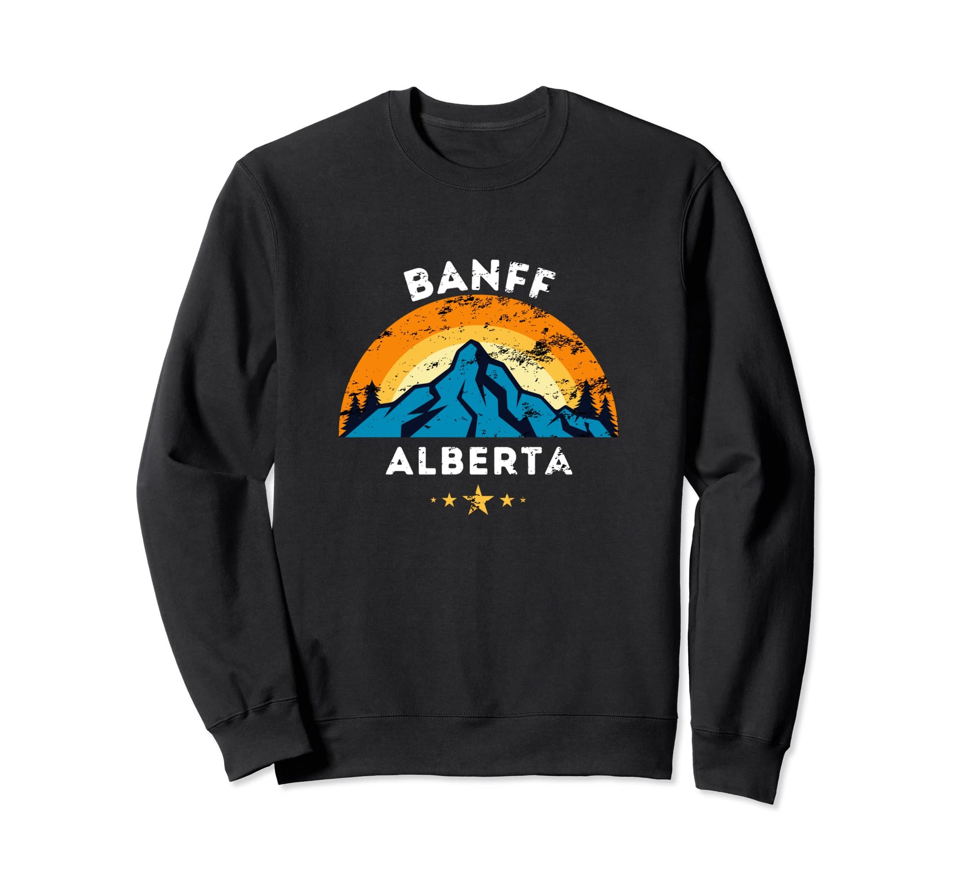 Banff Alberta Canada National Park Sweatshirt - Unique Graphic for Adults - T-Shirt, Sweatshirt, Hoodie