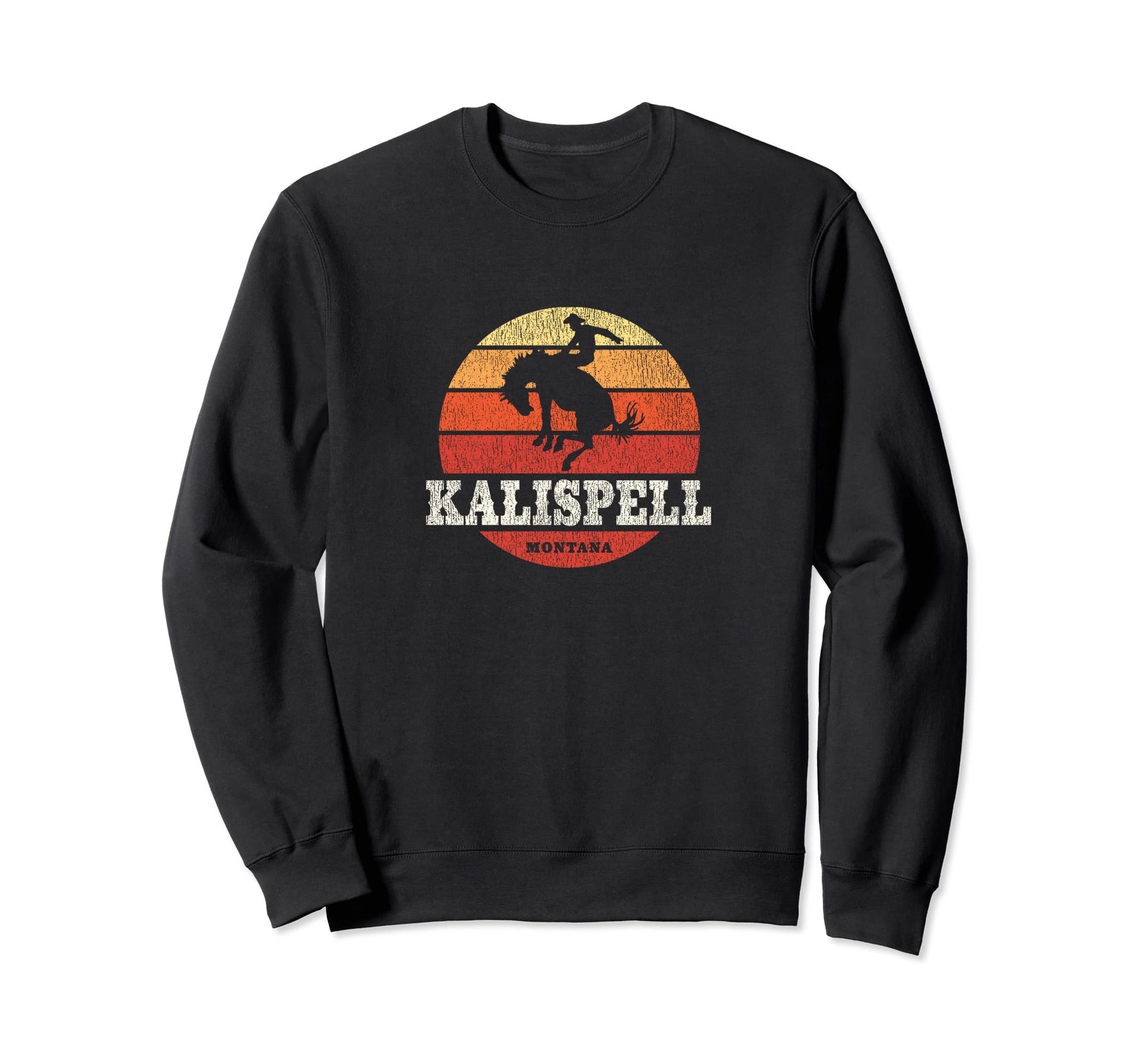 Kalispell Mt Country Western Sweatshirt - Streetwear Style for Adults - T-Shirt, Sweatshirt, Hoodie