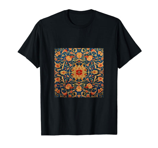 Bohemian Moroccan Boho Pattern Floral T-Shirt - Trendy Graphic for Adults - T-Shirt, Sweatshirt, Hoodie