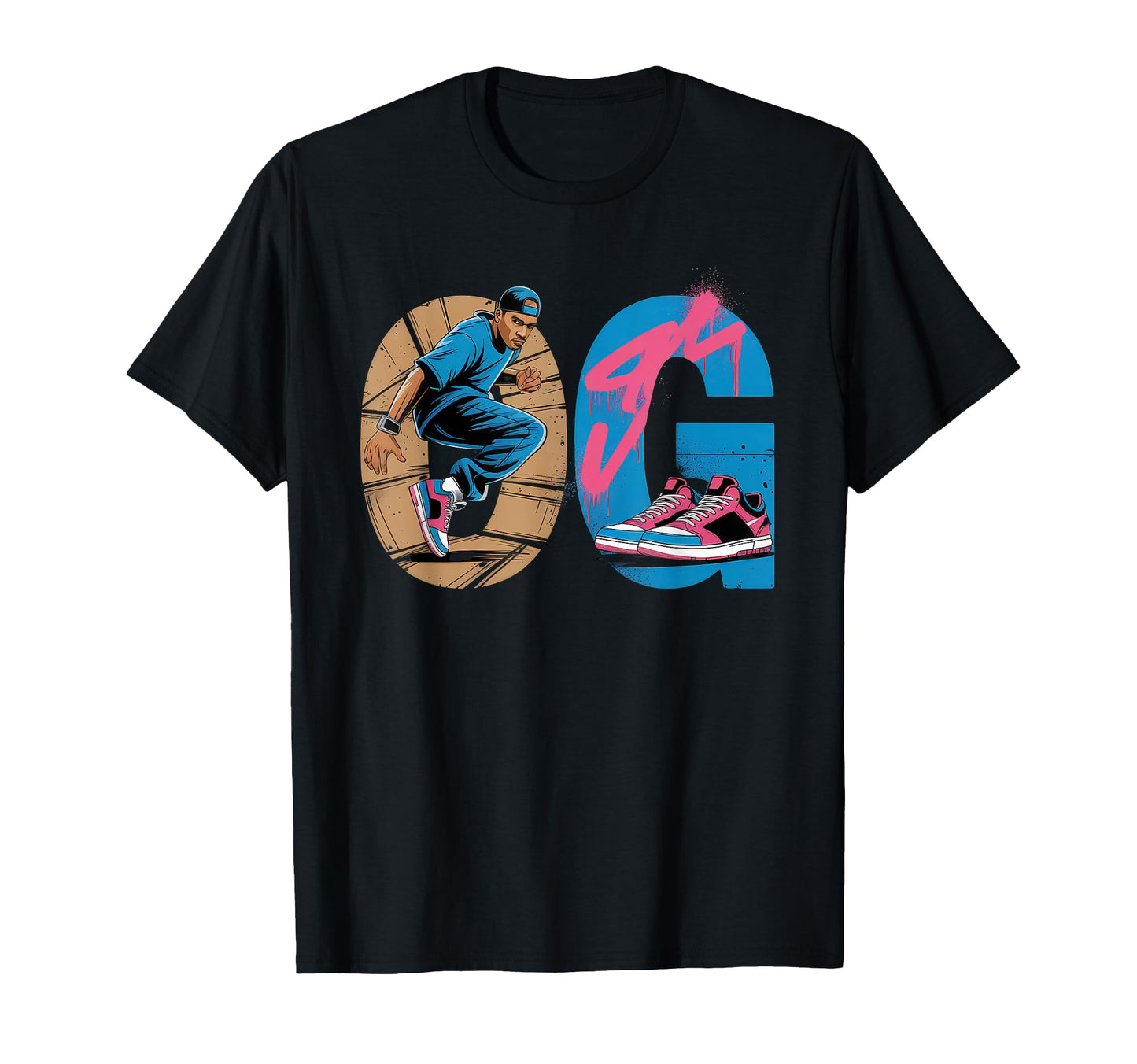 Old School Og Hip Hop Vinyl Cds Tapes T-Shirt - Minimalist Print Unisex - T-Shirt, Sweatshirt, Hoodie