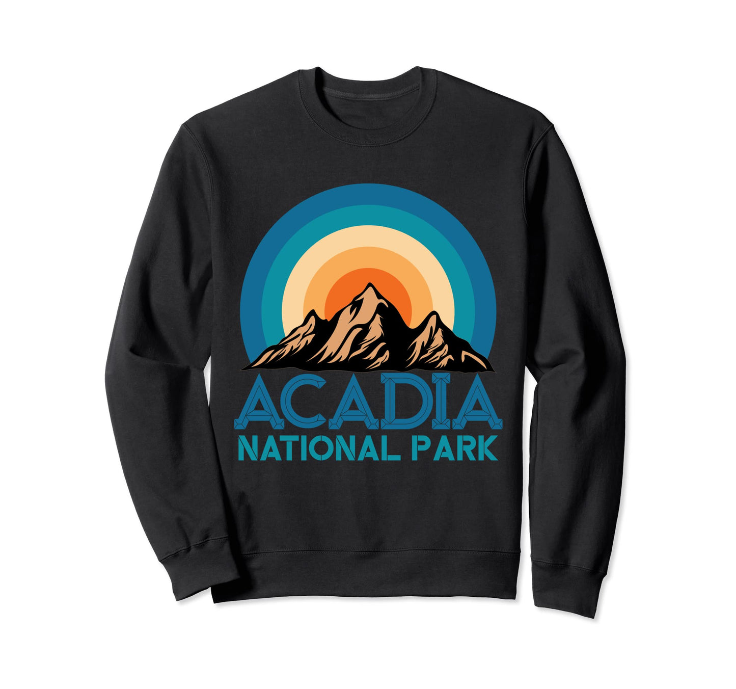 Acadia National Park Mountain Sweatshirt - Aesthetic Graphic for Adults - T-Shirt, Sweatshirt, Hoodie