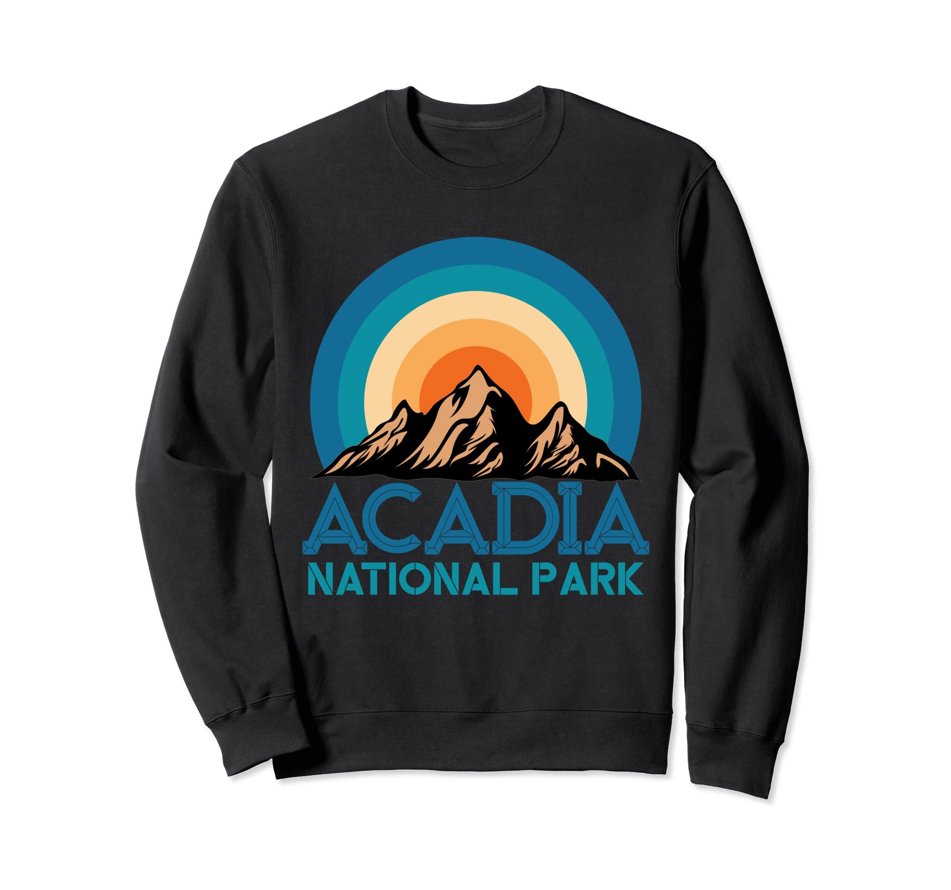 Acadia National Park Mountain Sweatshirt - Aesthetic Graphic for Adults - T-Shirt, Sweatshirt, Hoodie