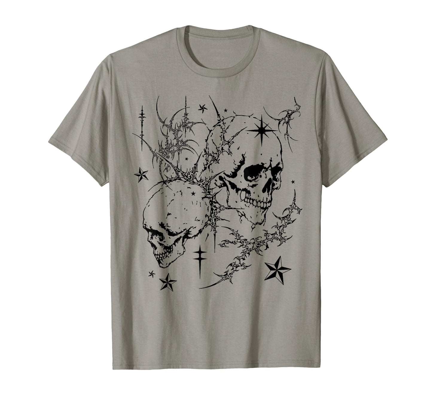 Skull Y2K Grunge Goth Alt Sigilism T-Shirt - Streetwear Style Unisex - T-Shirt, Sweatshirt, Hoodie