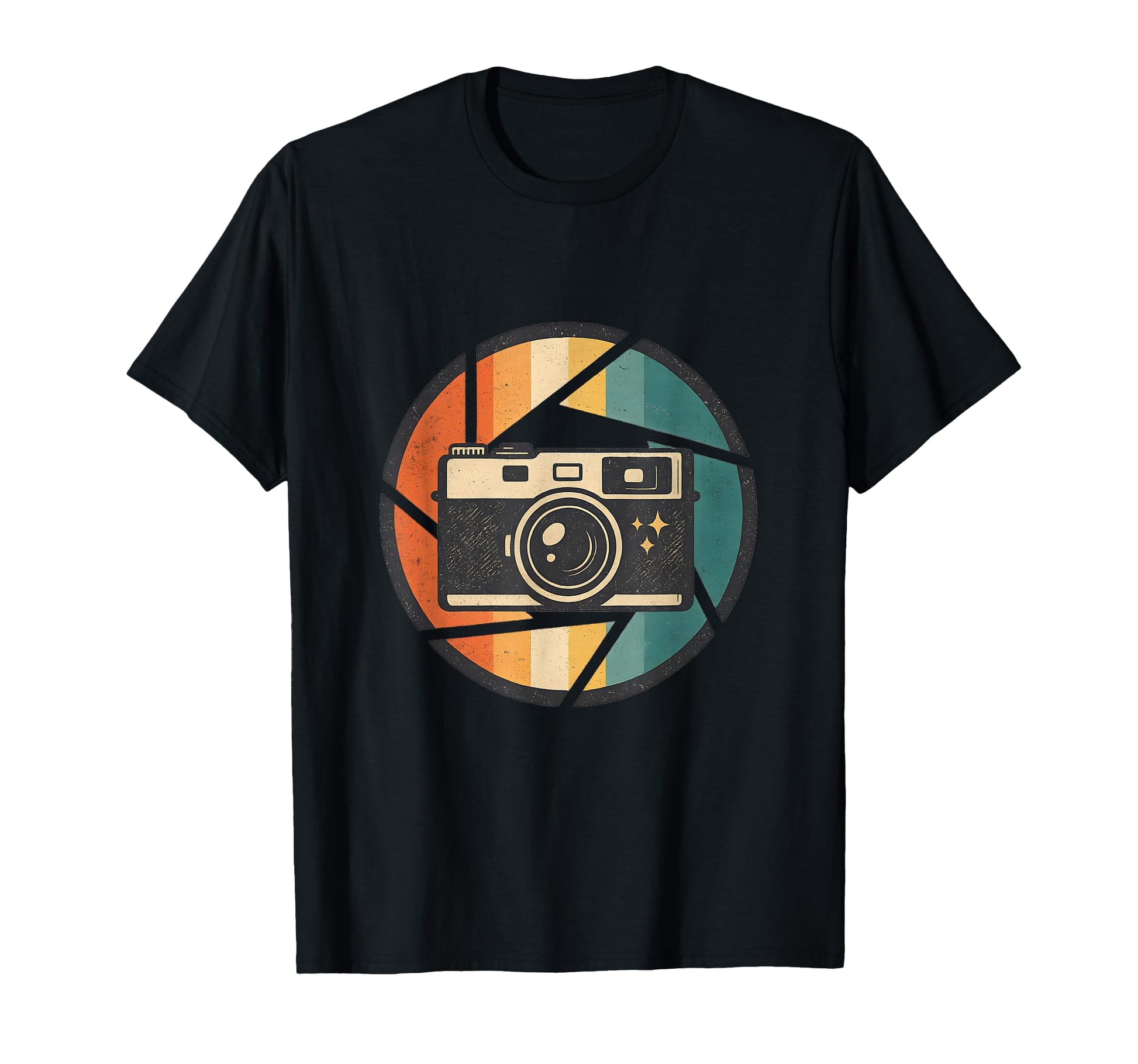 Camera Aperture Photographer Lover T-Shirt - Trendy Graphic for Adults - T-Shirt, Sweatshirt, Hoodie