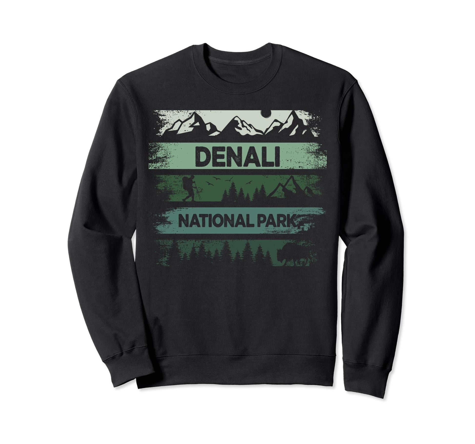 Denali National Park Us Denali Sweatshirt - Streetwear Style for Adults - T-Shirt, Sweatshirt, Hoodie