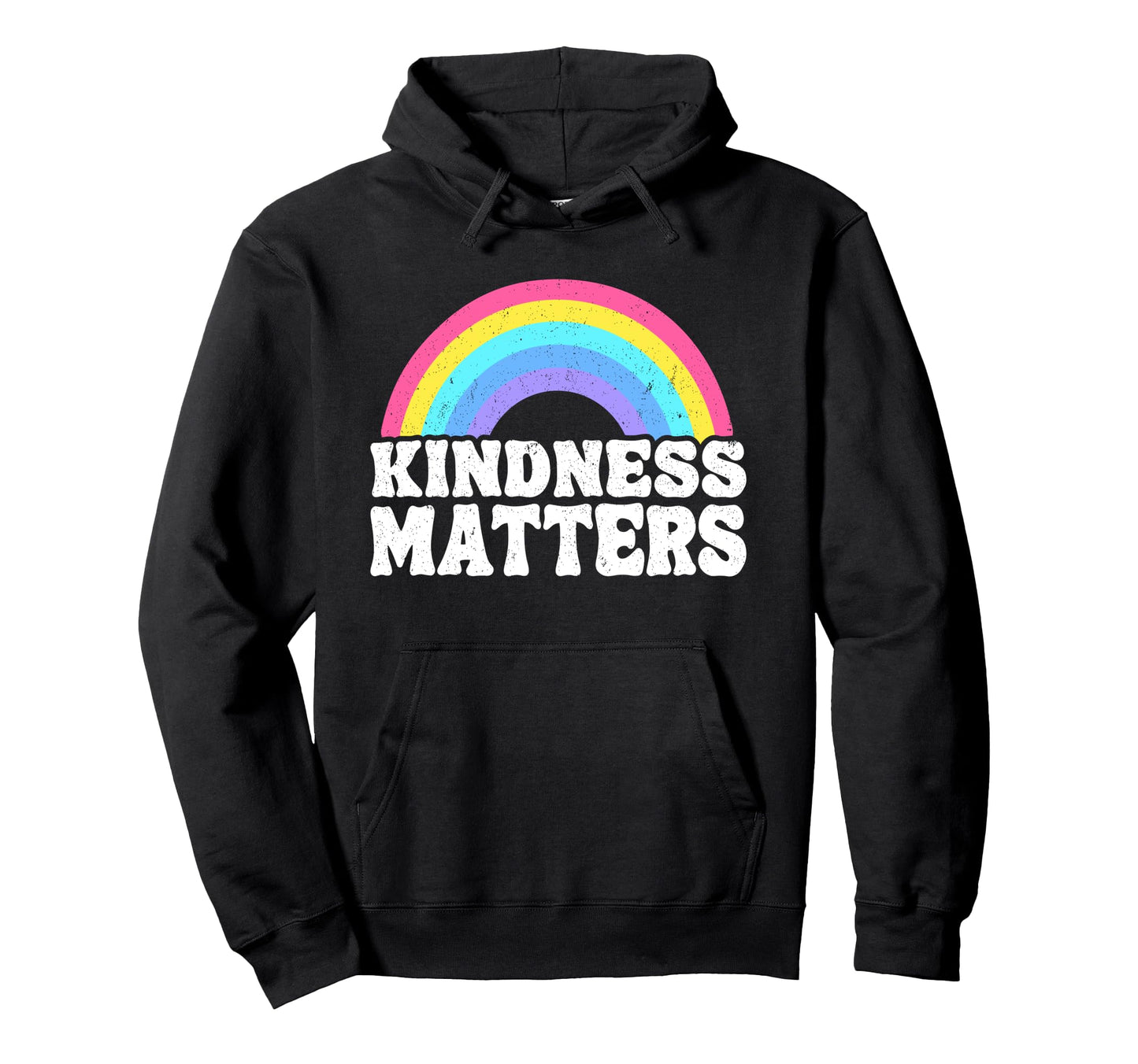 Positive Anti Bullying Rainbow Sped Hoodie - Streetwear Style Unisex - T-Shirt, Sweatshirt, Hoodie