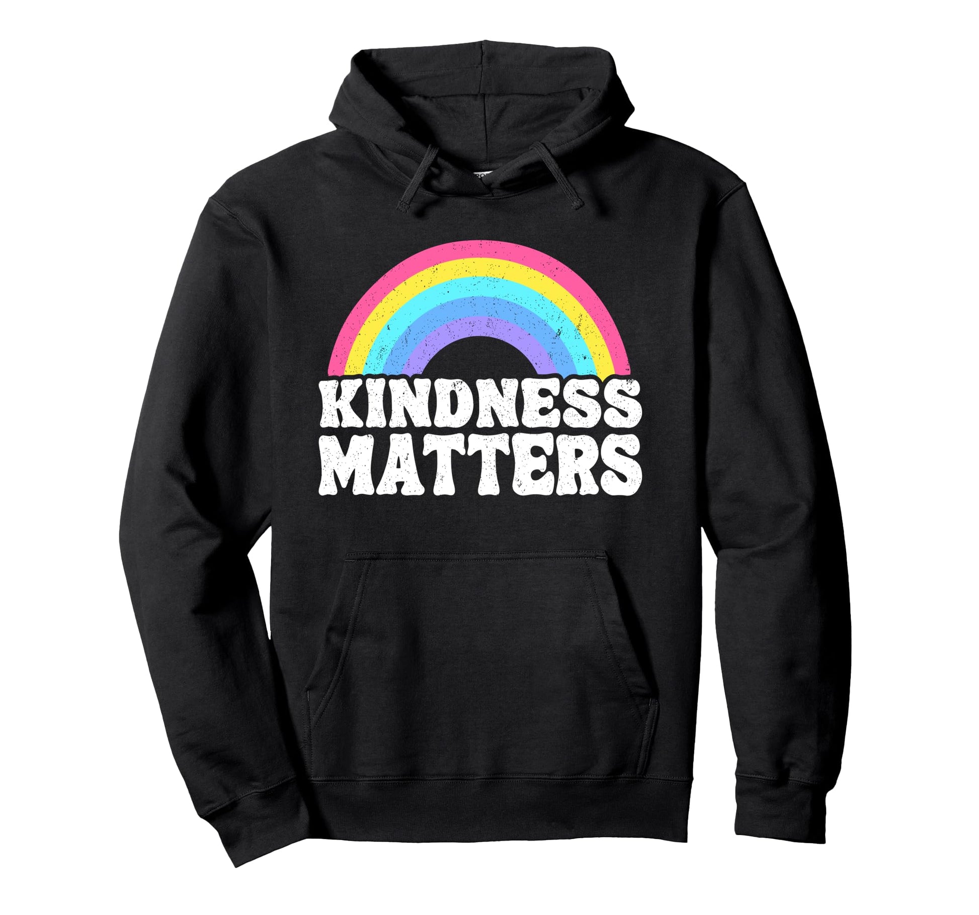 Positive Anti Bullying Rainbow Sped Hoodie - Streetwear Style Unisex - T-Shirt, Sweatshirt, Hoodie