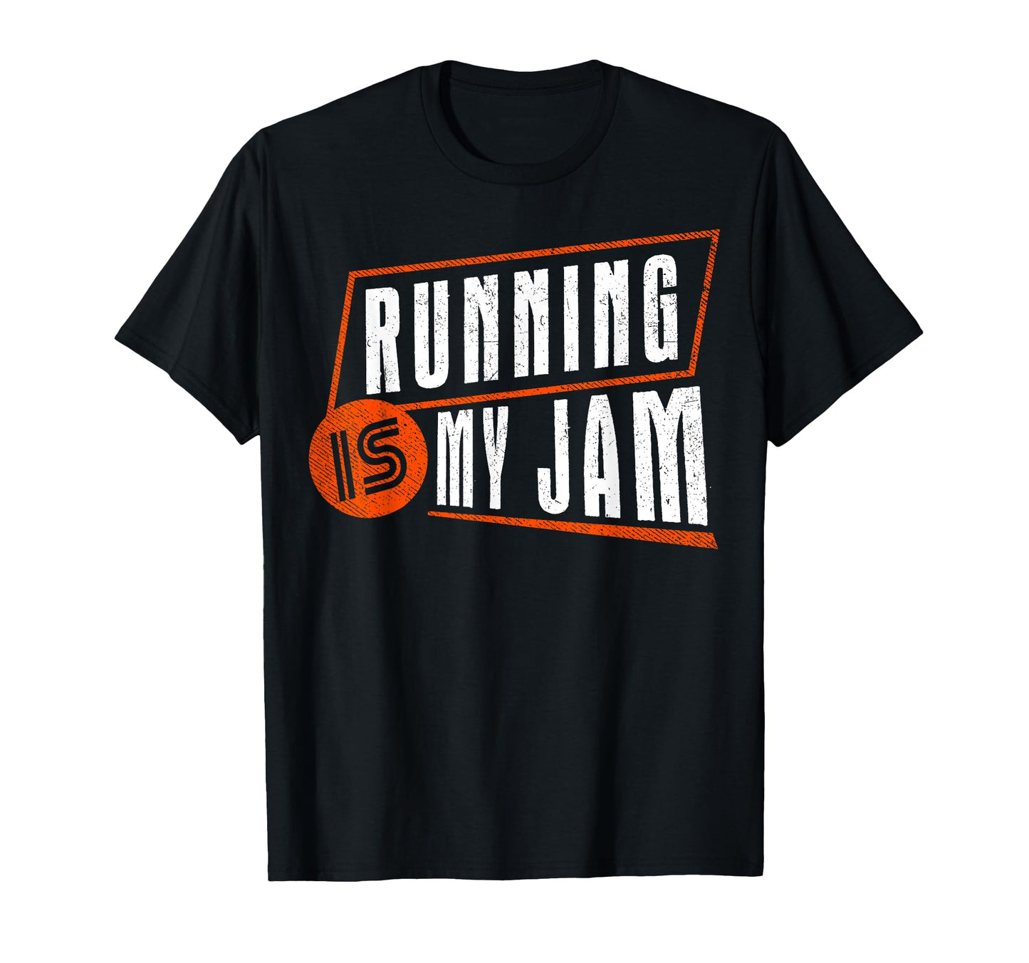 Running Is My Jam Bold Typography T-Shirt - Streetwear Style Unisex - T-Shirt, Sweatshirt, Hoodie