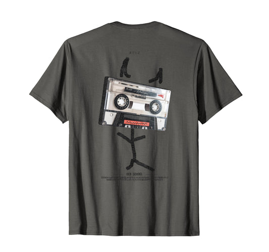 Back Streetwear Old School Music Tape T-Shirt - Graphic Print Unisex - T-Shirt, Sweatshirt, Hoodie