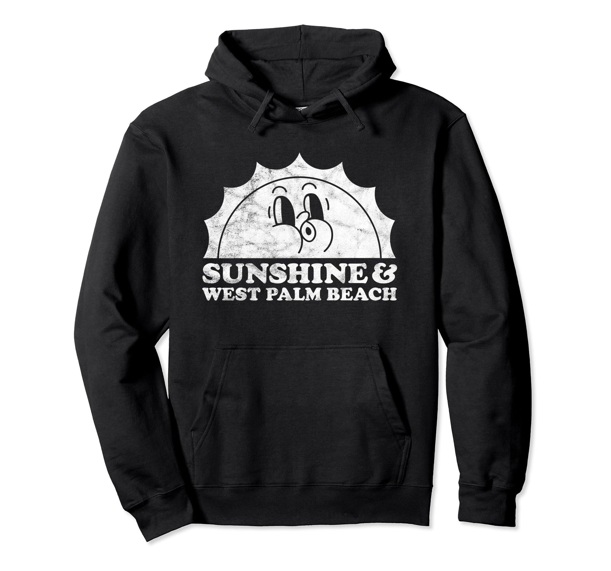 Sunshine And West Palm Beach Hoodie - Casual Everyday Wear for Adults - T-Shirt, Sweatshirt, Hoodie